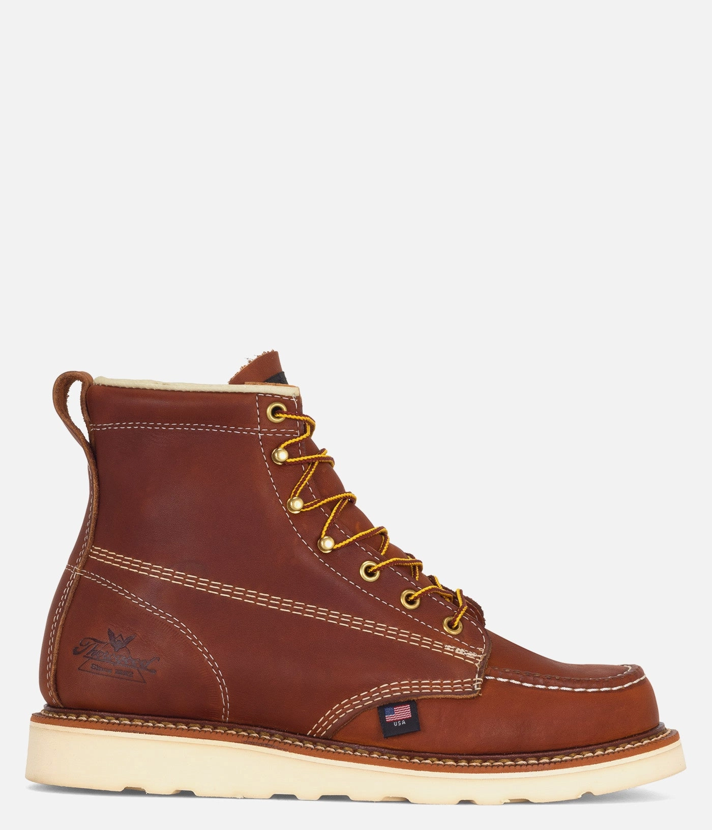 Ultimate Ease Appealing Thorogood American Heritage 6" Moc-Toe Soft Toe Boot - Men