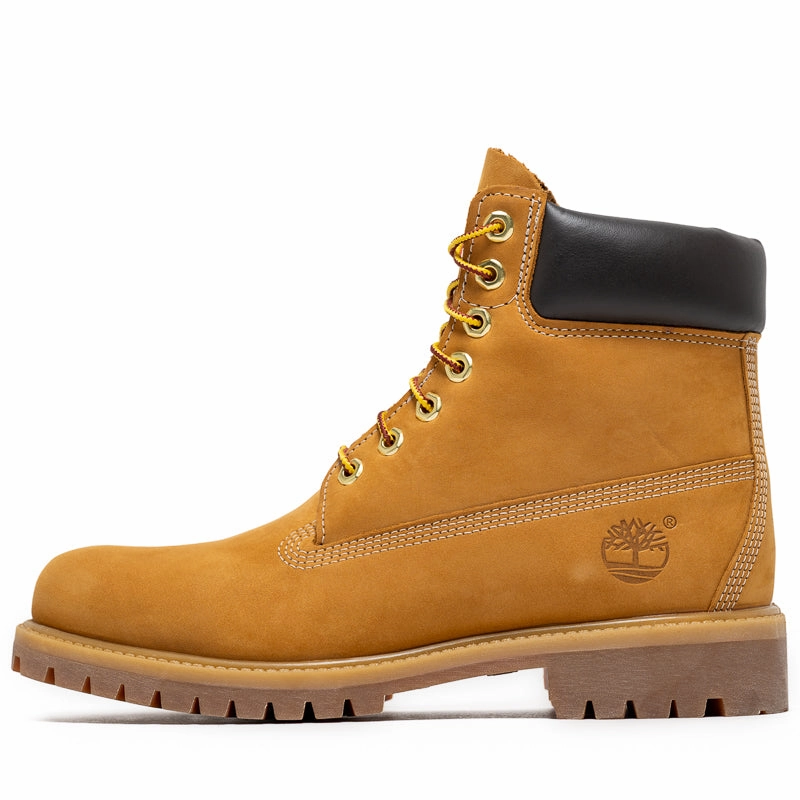 Timberland Premium 6" Lace Up Waterproof Boot - Wheat Work Temperature Regulating Lining