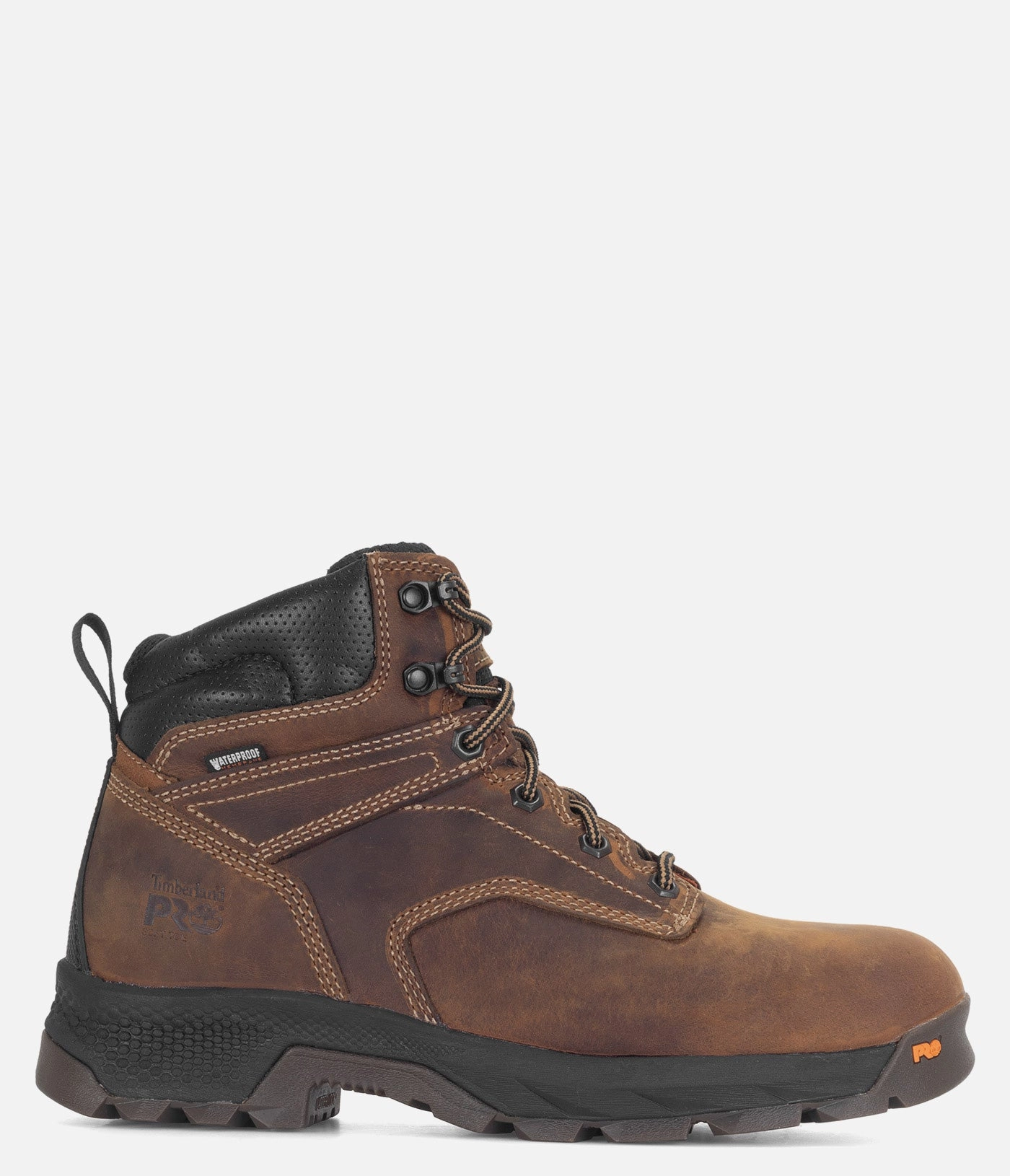 Elastic Collar Effortless Silhouette Timberland PRO Titan EV 6" Waterproof Work Boot - Men