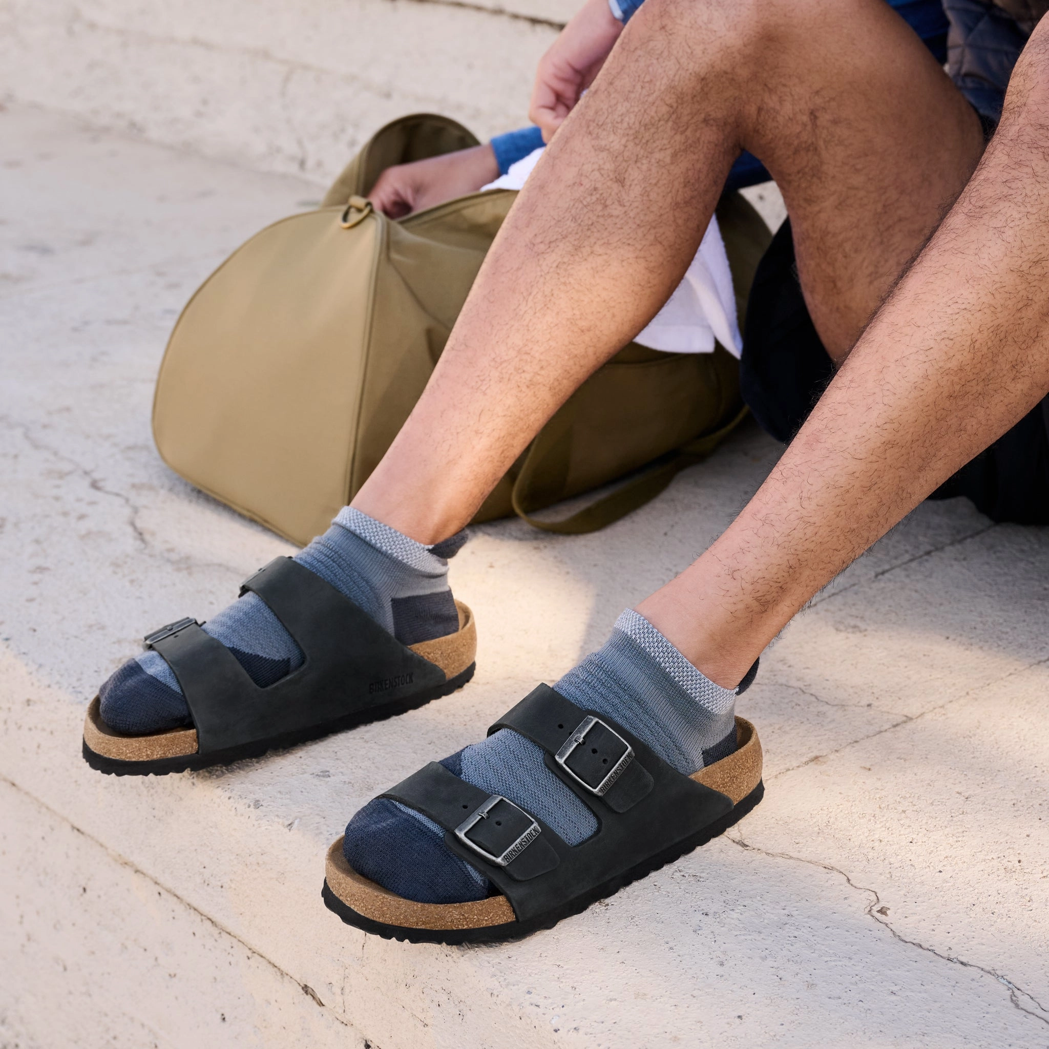 ARIZONA - BLACK - OIL LEATHER Cushioned Insole Technology budget-friendly