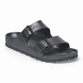 Air Walk Birkenstock Arizona EVA Narrow Slide Sandal (Women) - Metallic Anthracite
