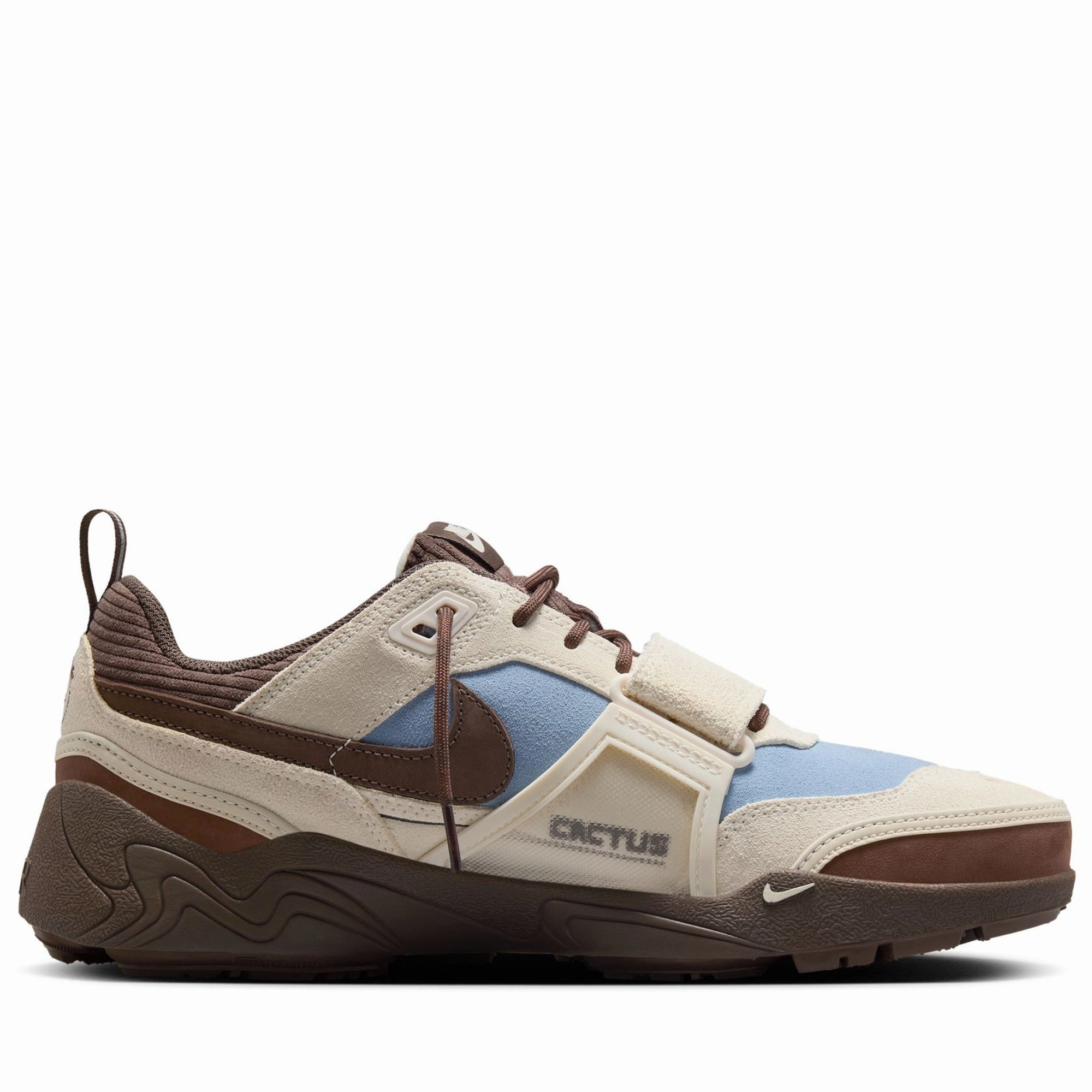 Quick Drying Rural Traveler Art Soul Travis Scott x Nike Zoom Field Jaxx - Leche Blue/Baroque Brown