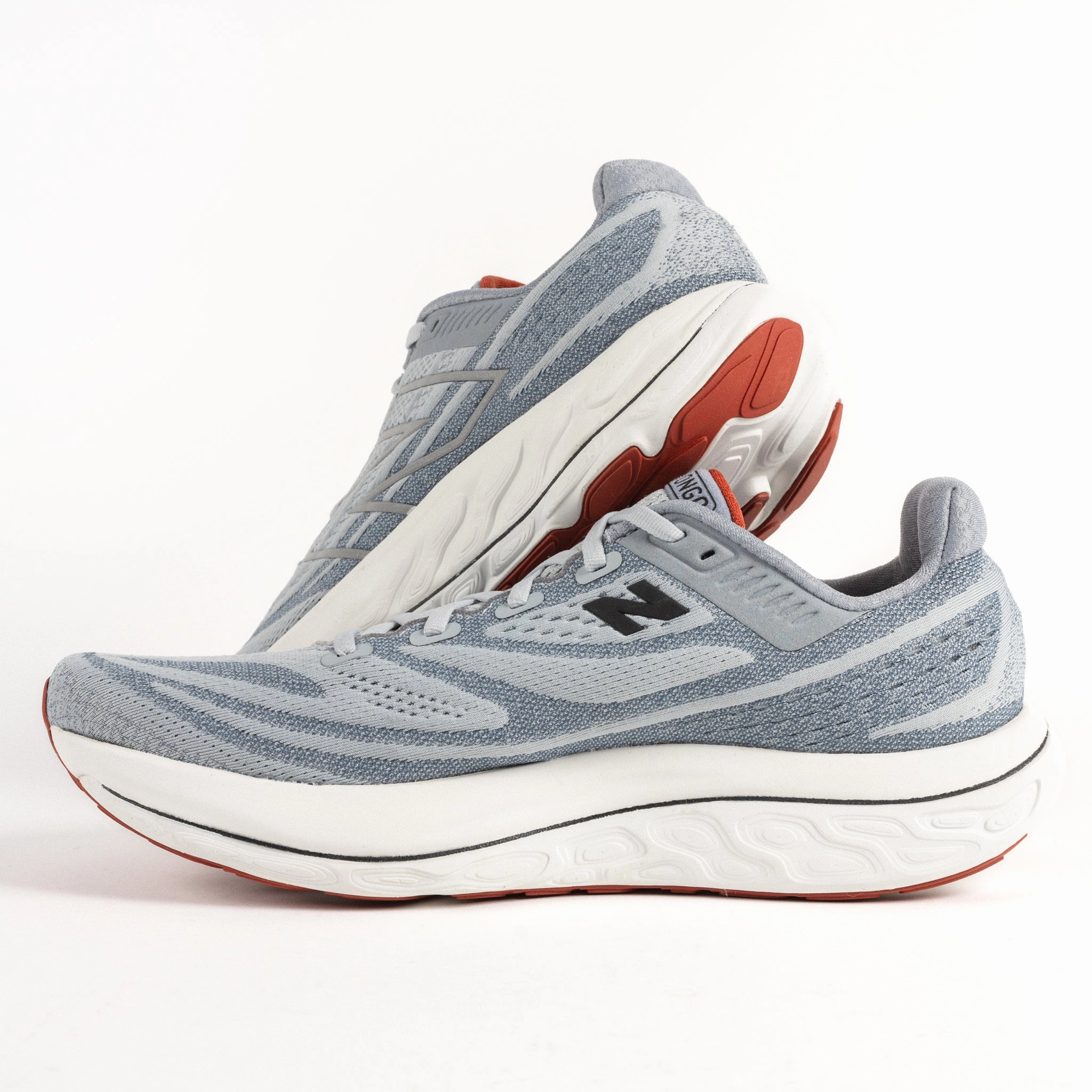 Comfortable Lace Mid   Top VONGO V6 - ALUMINUM - MESH