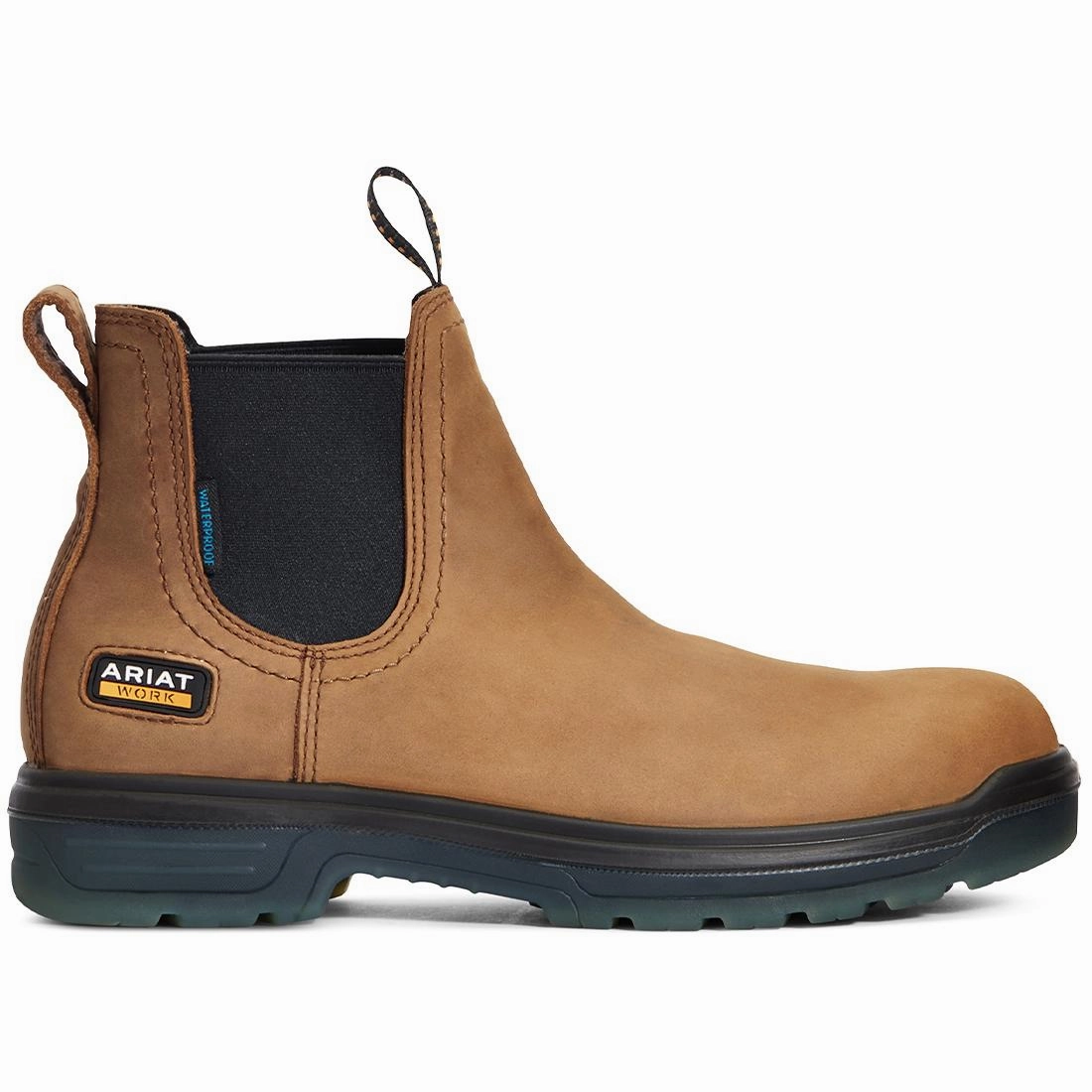 Turbo Soft-Toe Waterproof Chelsea Boot Aged Bark normal