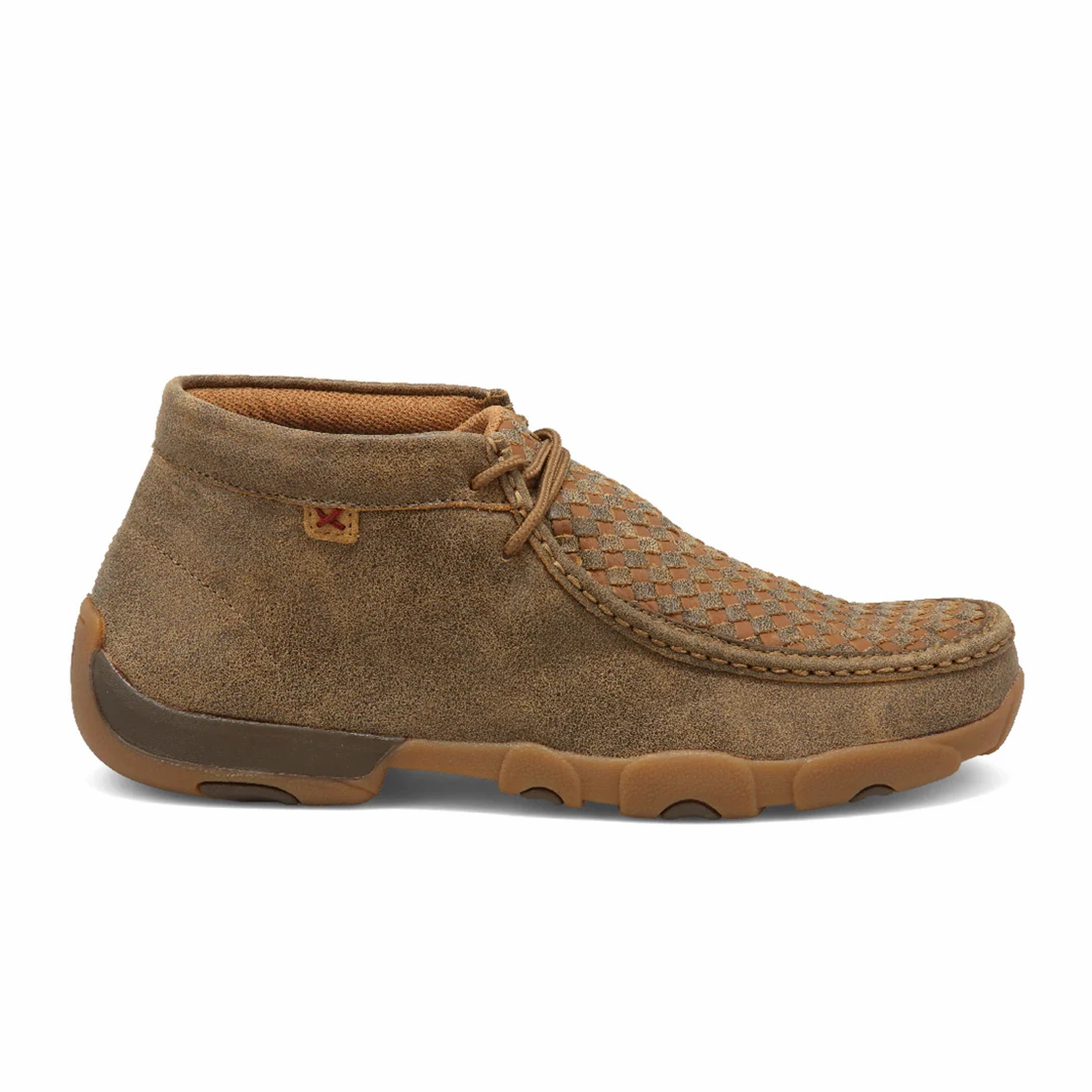 Twisted X Chukka Driving Moc (Men) - Bomber & Tan Luxury Edge