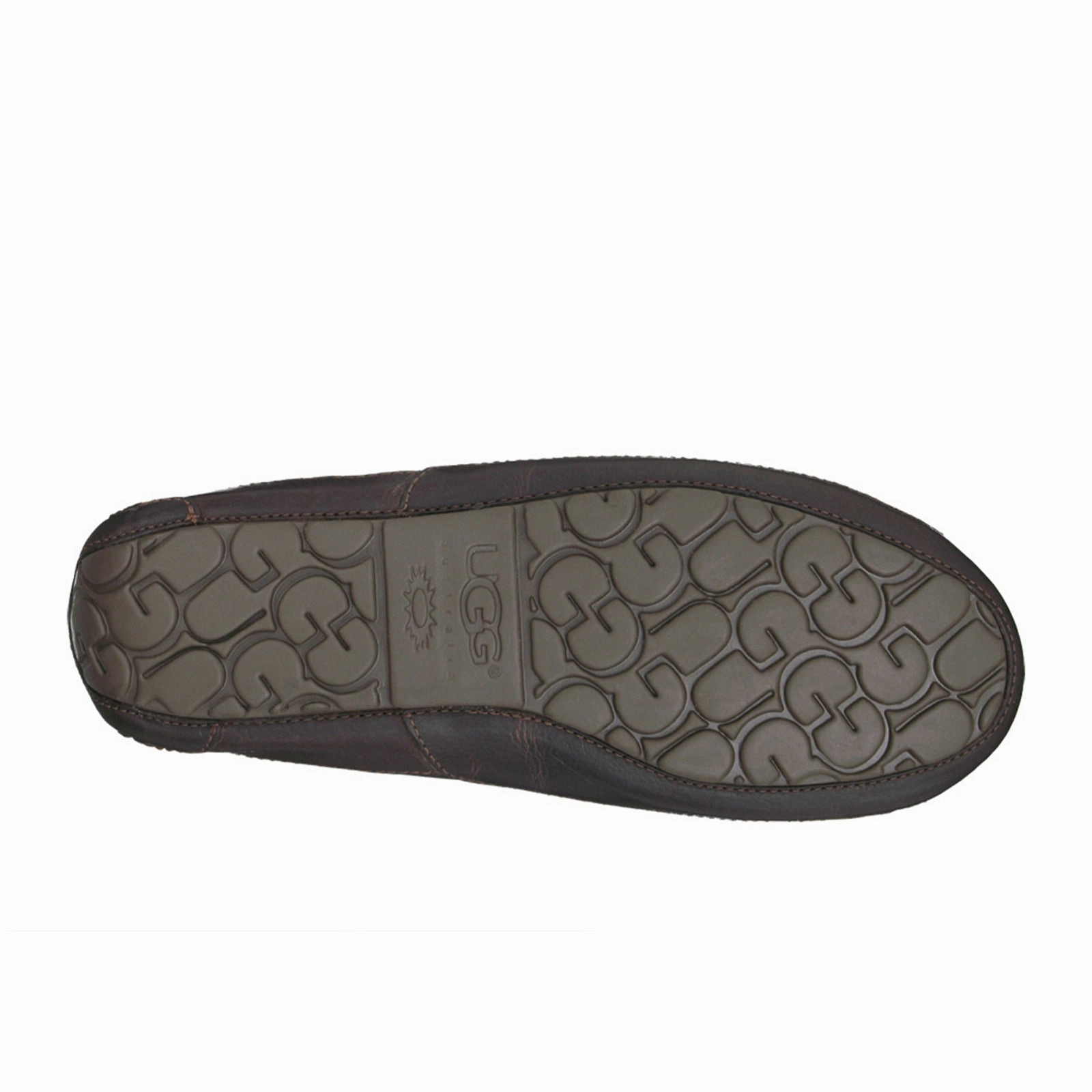 UGG? Ascot Leather Slipper (Men) - Dark Spice Non Toxic Material Composition