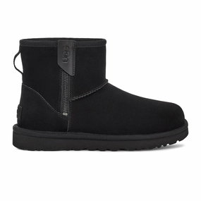 Soft Insole Shock absorption UGG? Classic Mini Bailey Zip (Women) - Black