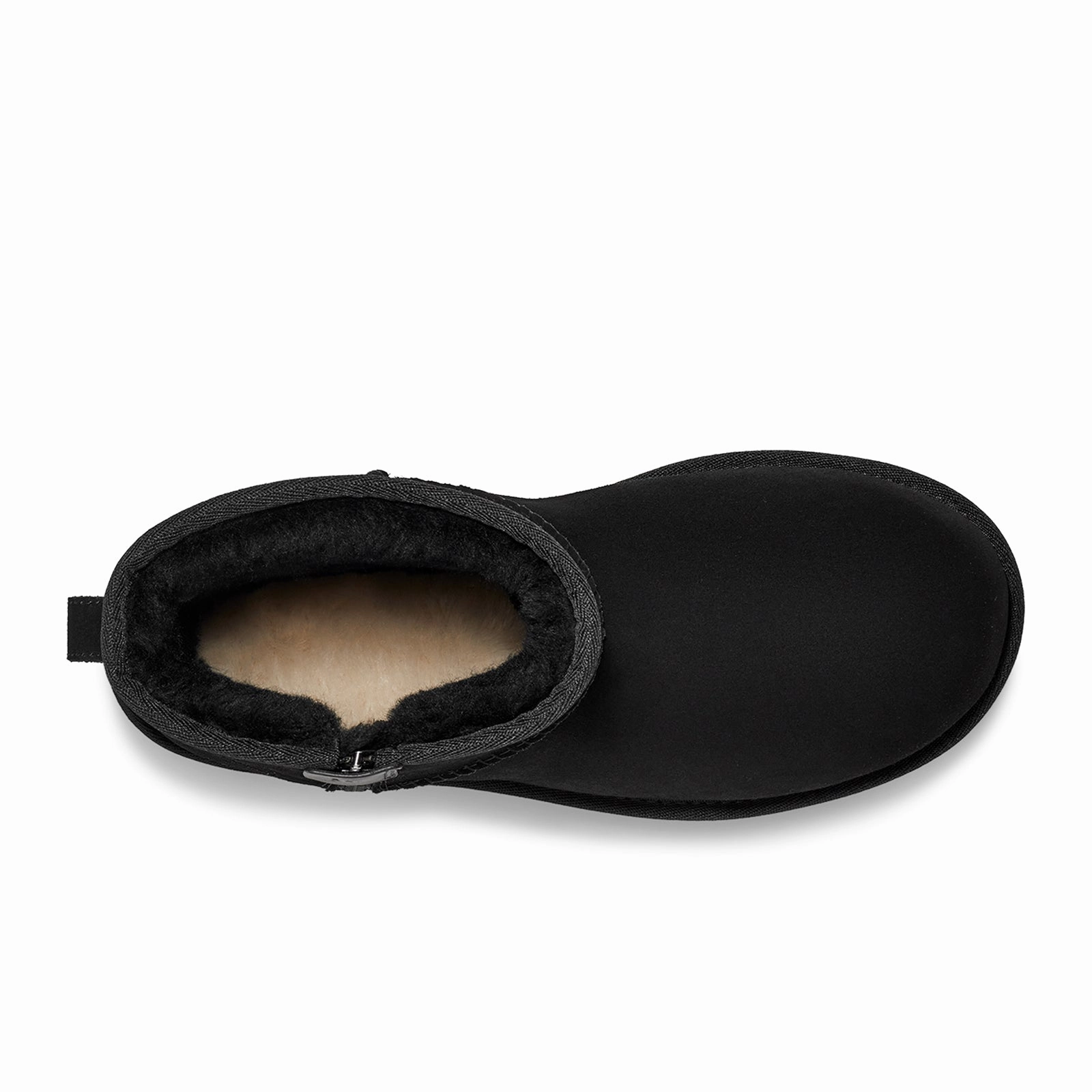 UGG? Classic Mini Bailey Zip (Women) - Black Hiking Essential