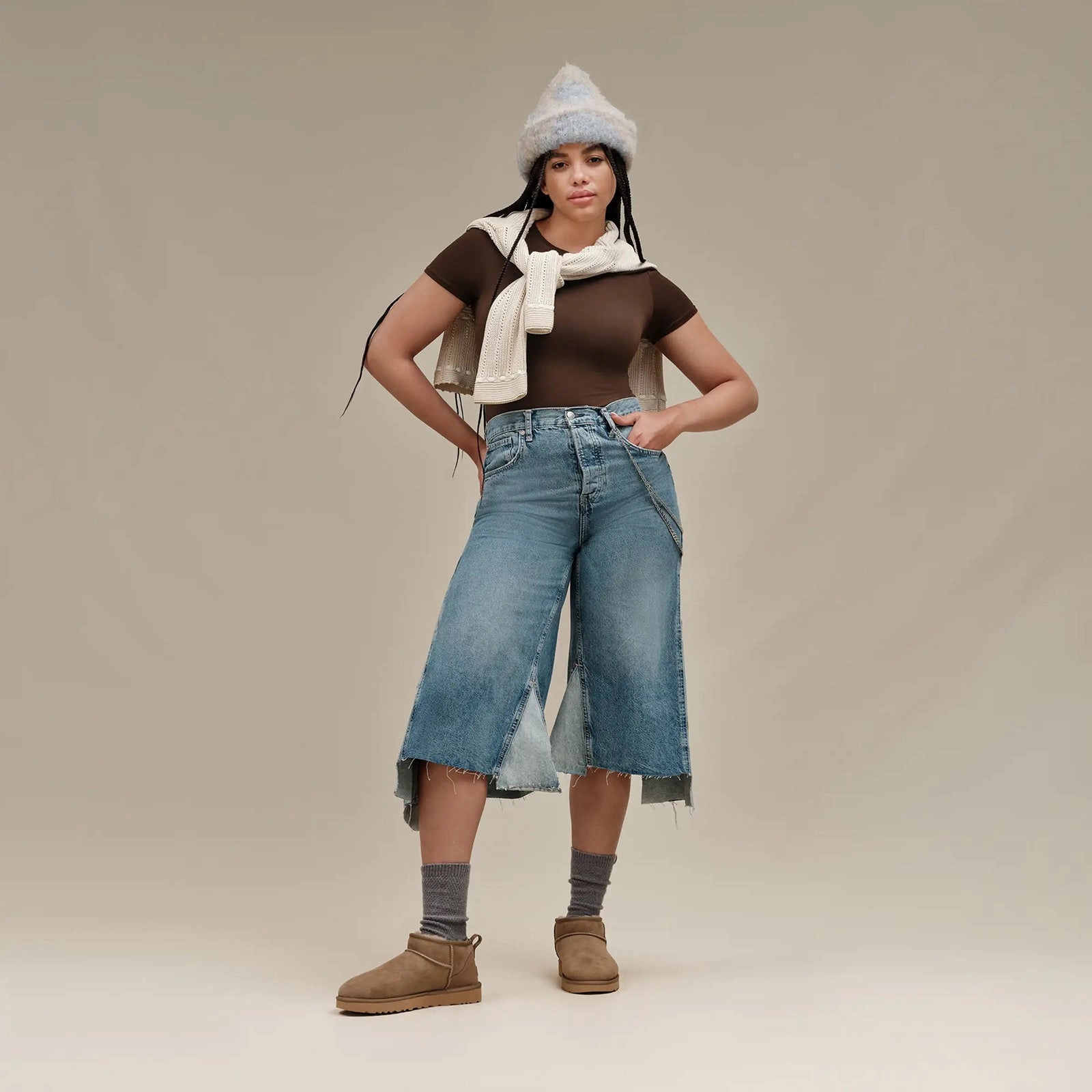 UGG? Classic Ultra Mini (Women) - Antilope Stable Ankle