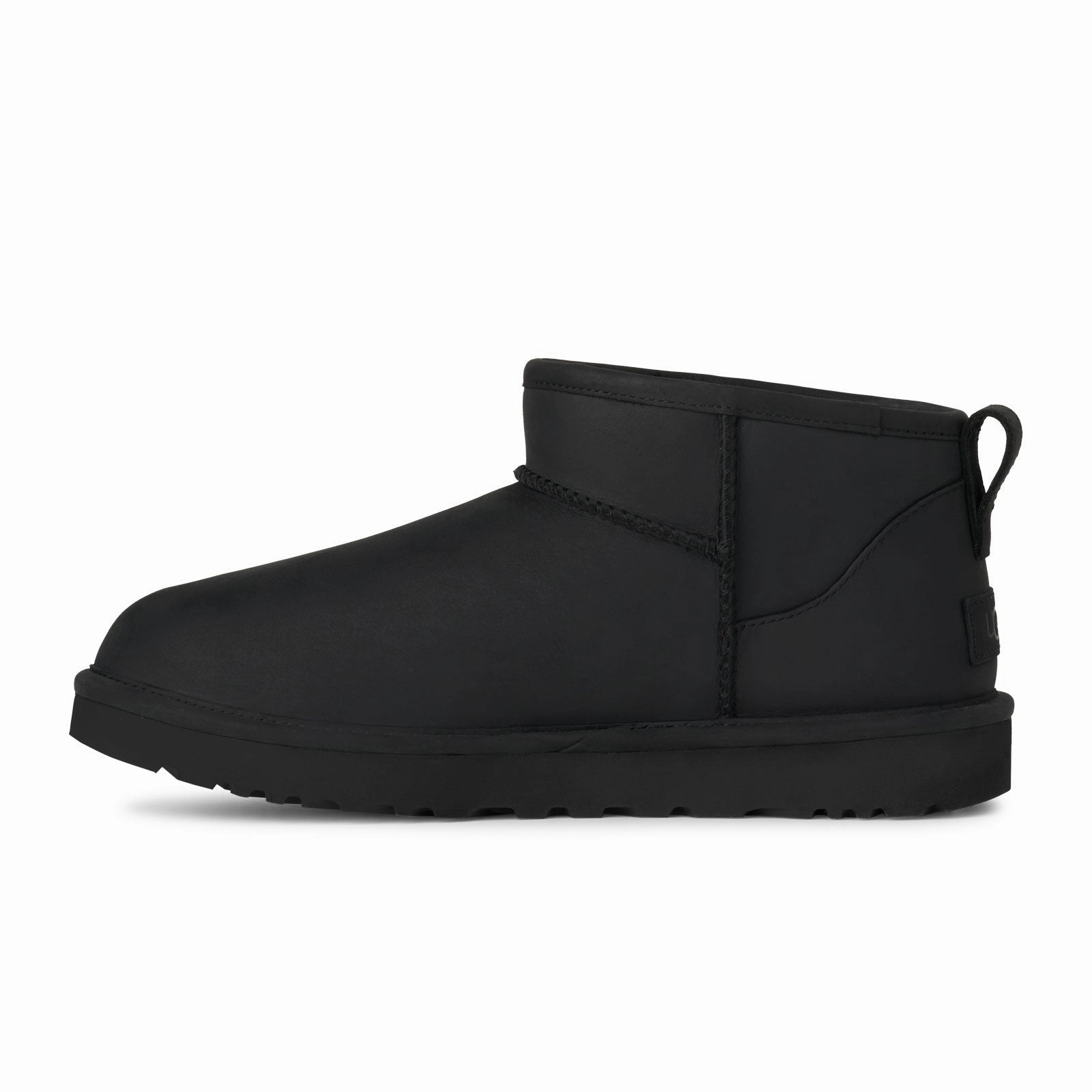 On-the-Go Wear UGG? Classic Ultra Mini (Women) - Black Leather