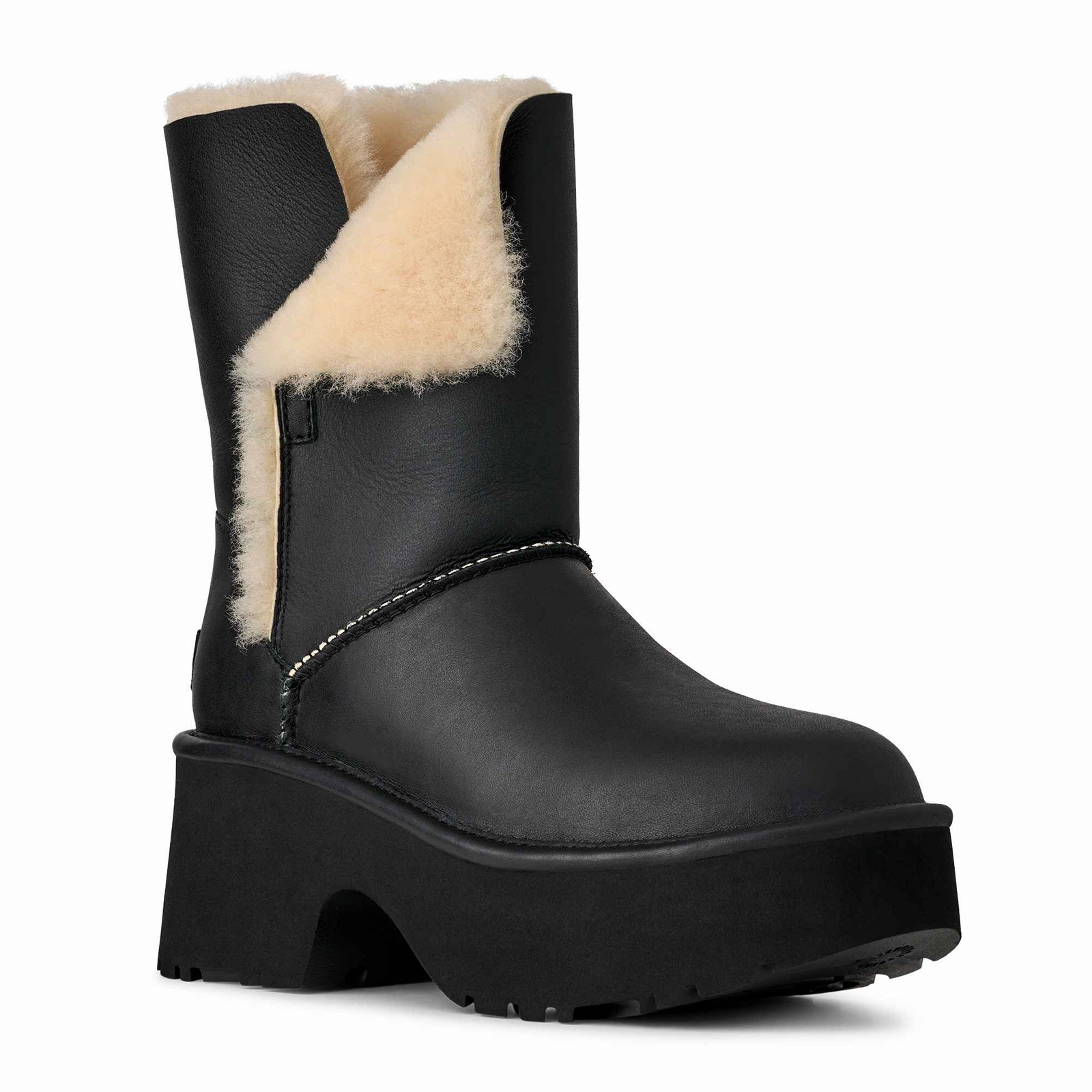 Flexible Frame Outdoor Explorer UGG? Esmee Boot (Women) - Black Leather