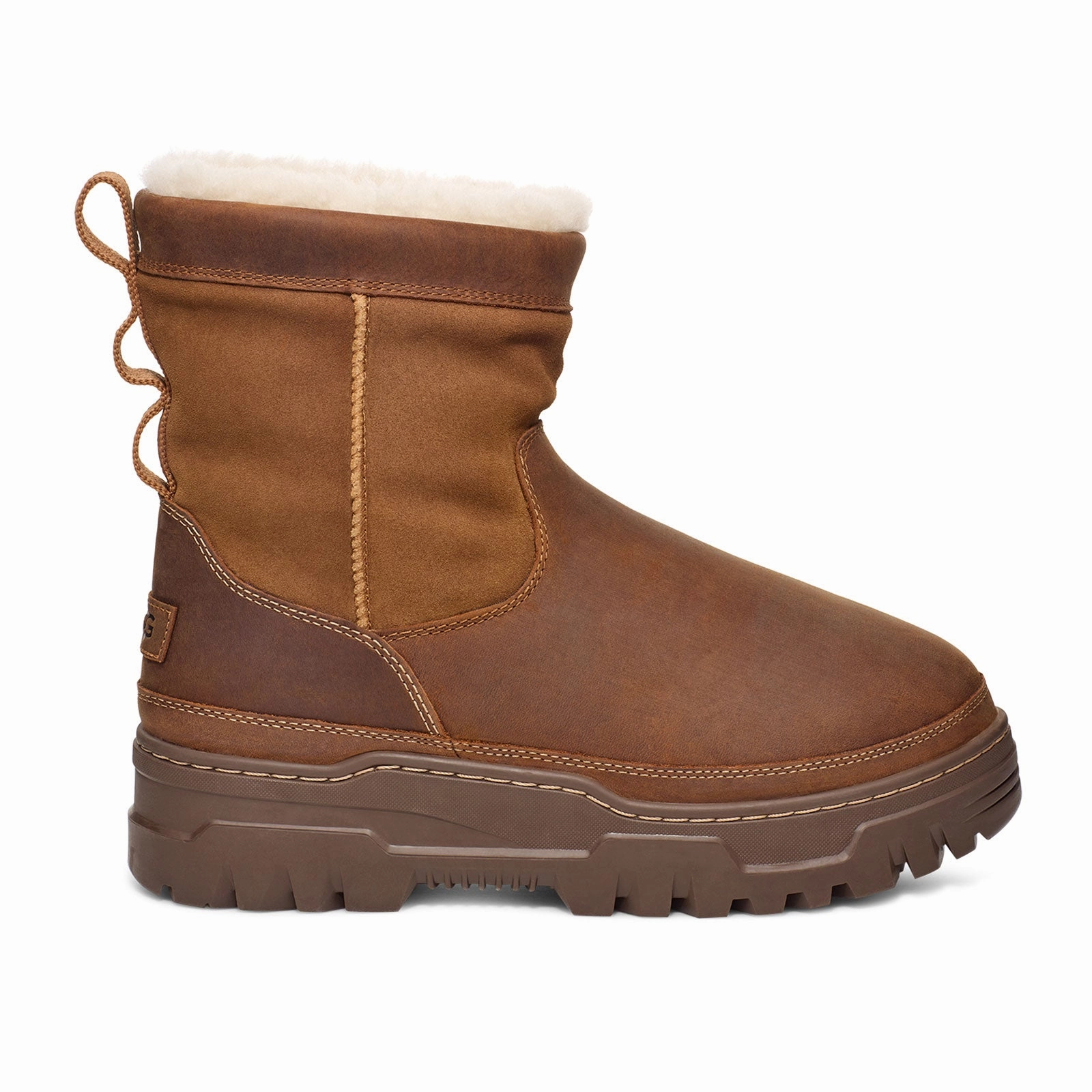 Hyperlock Heel Support Cushioned Step All Day Worker UGG? Heritage Pull-On Trailgazer (Men) - Chestnut