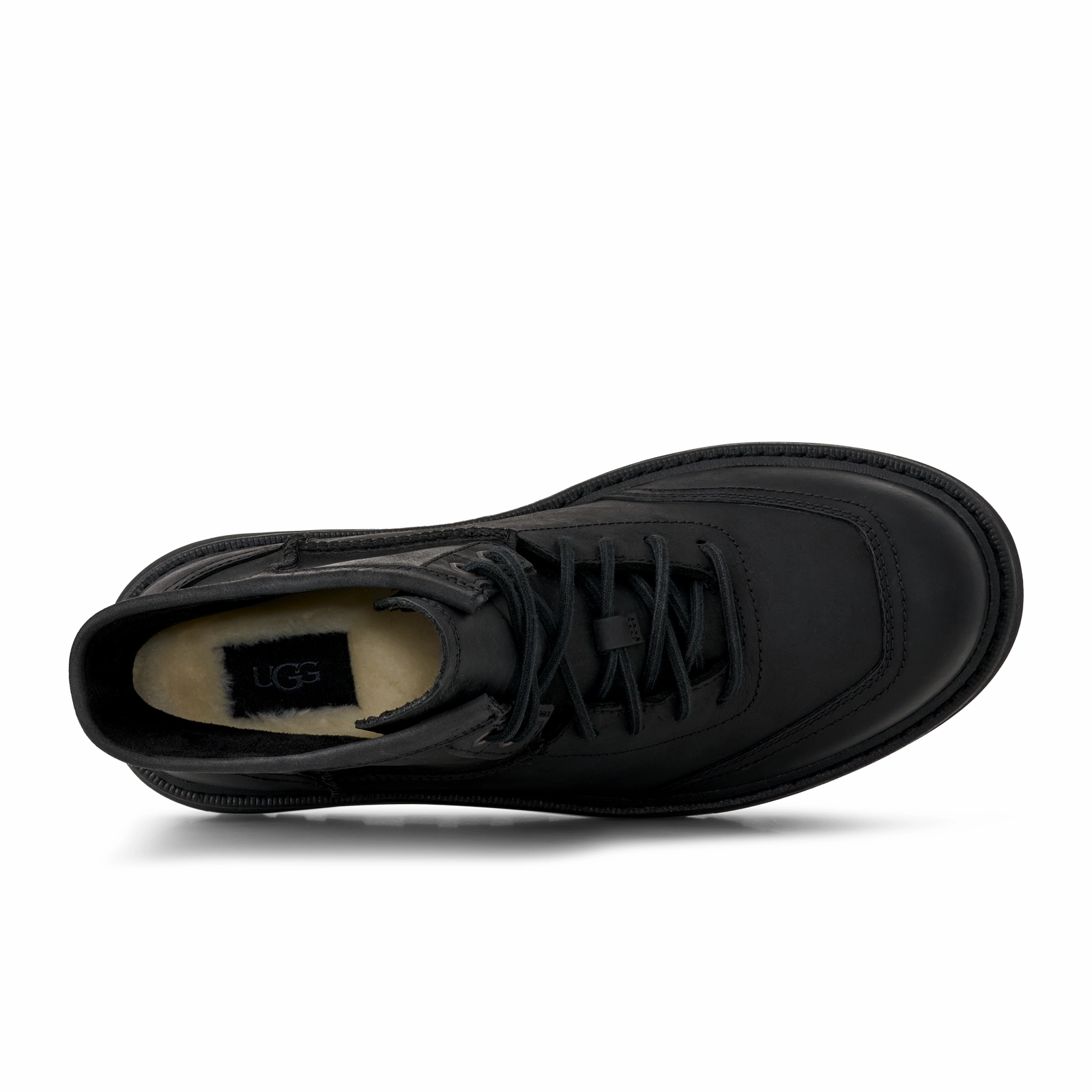 UGG? Idyllwild Lace (Men) - Black/Black Frost Season Elastic Gusset