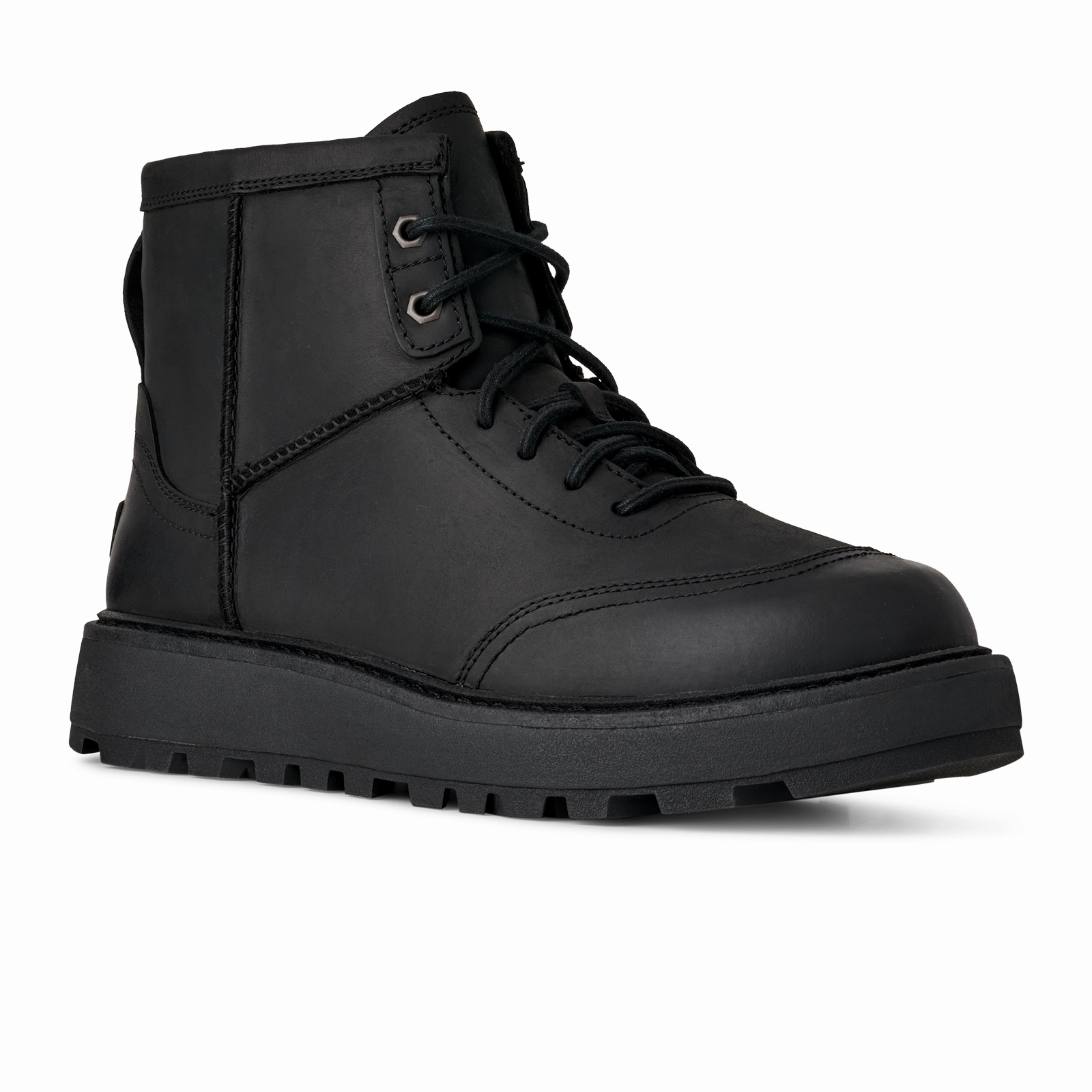 Eco Material Snow Trekker UGG? Idyllwild Lace (Men) - Black/Black