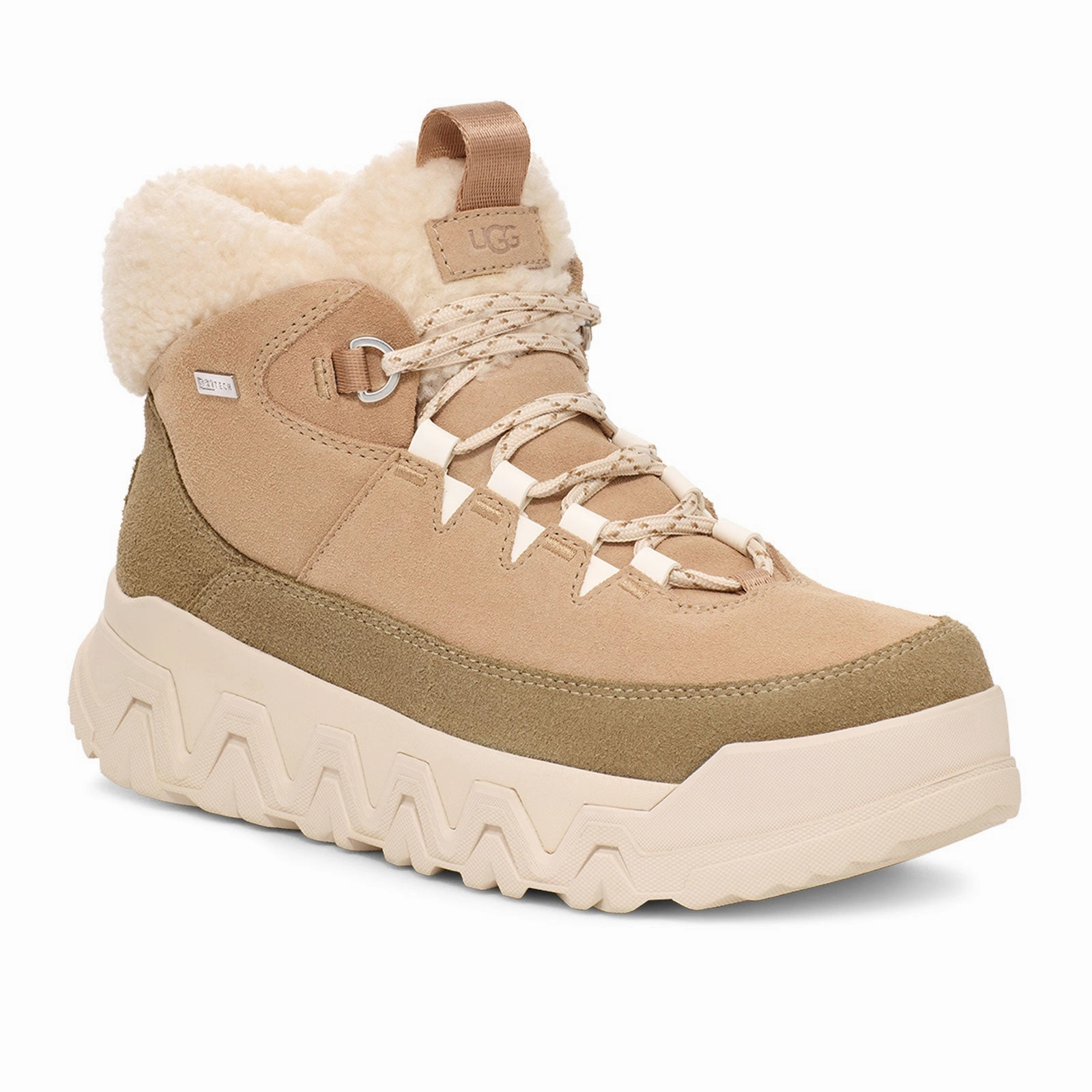 Anti Odor Trail Exploration Work Day UGG? Terretrail Cozy Lace (Women) - Sand