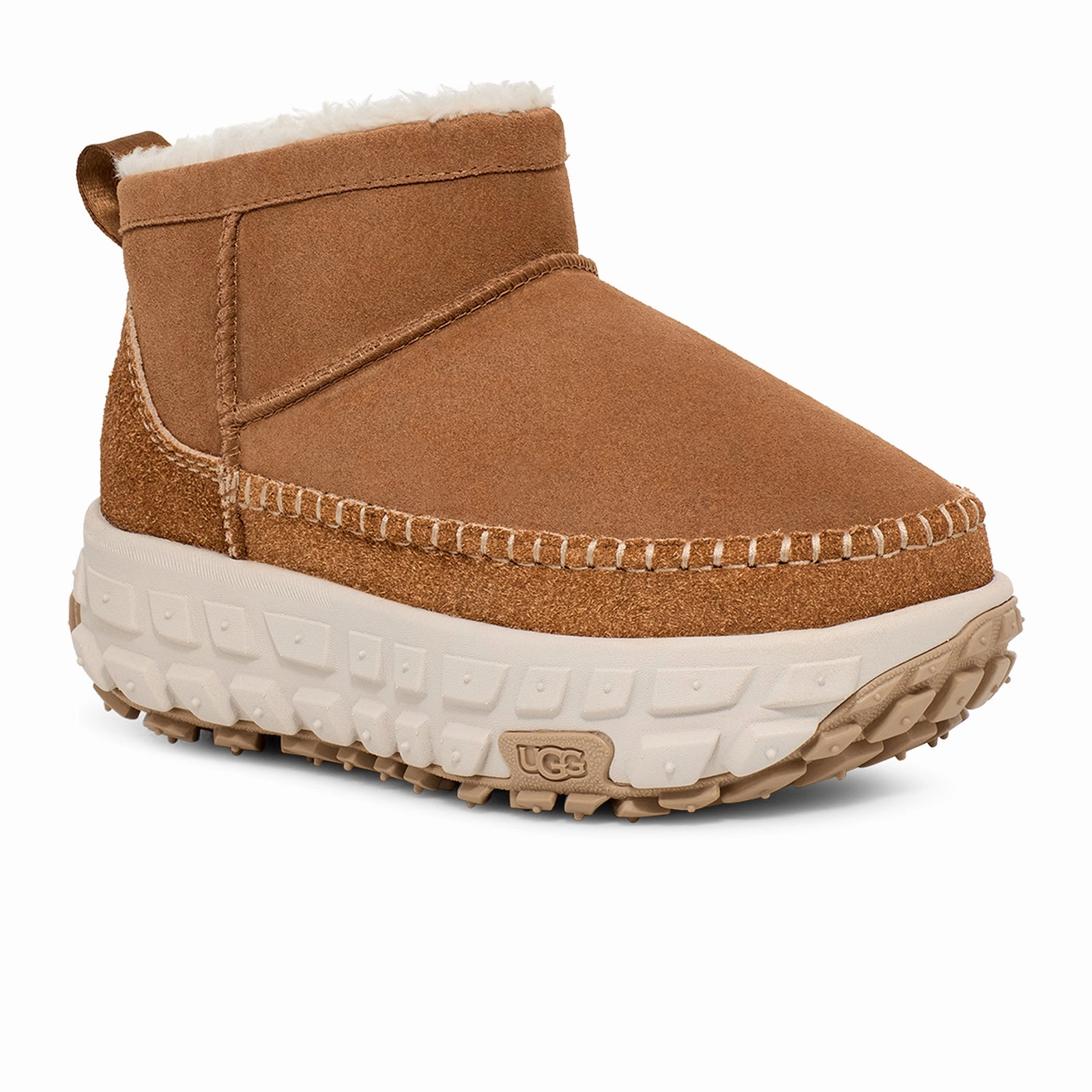 UGG? Venture Daze Ultra Mini Boot (Women) - Chestnut Slim Profile Flexible Shaft Design