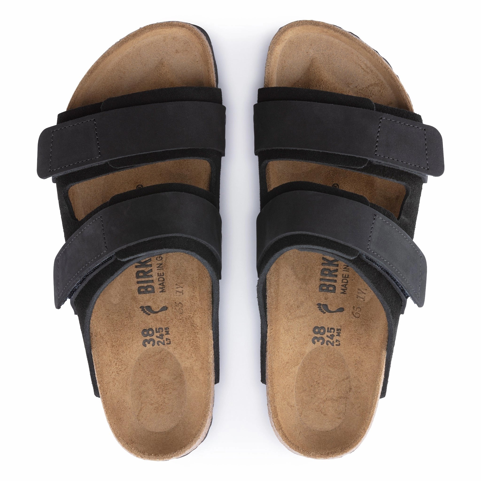 daily commuters Multi-functional durability UJI - BLACK - SUEDE