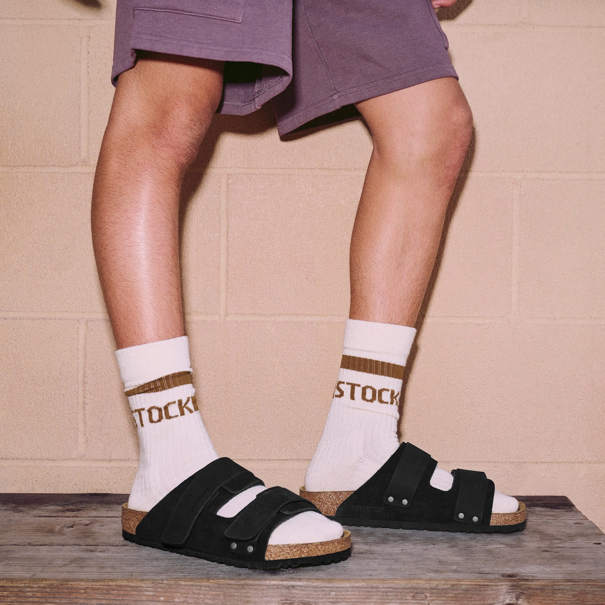 UJI - BLACK - SUEDE Durable Stitching Technique Abrasion Resistant Reinforcements