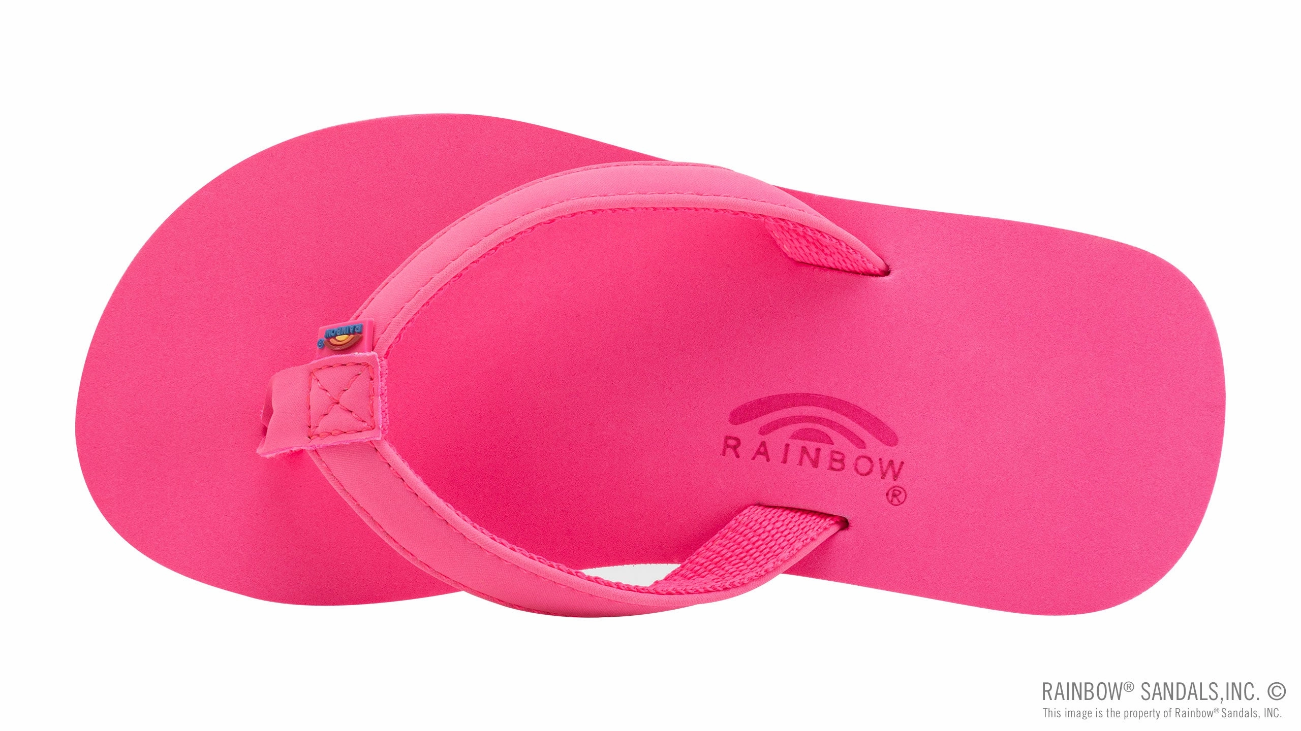 Plush Lining Multipurpose Kids Grombow - Soft Rubber Top Sole with 1/2" Narrow Strap in Pink