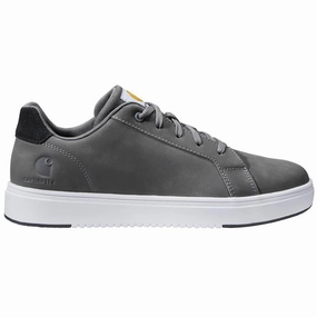 3" Women's Detroit Leather Soft-Toe Sneaker Grey quality - level Black