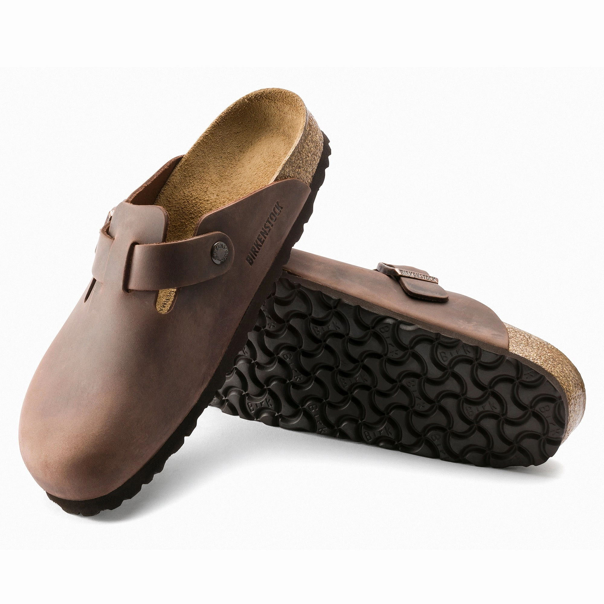 BOSTON CLOG - HABANA - LEATHER Modern Silhouette