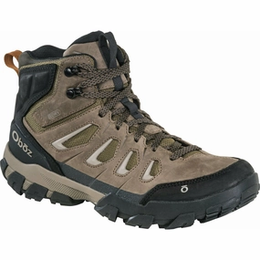 OBOZ SAWTOOTH X MID WATERPROOF MEN'S MEDIUM AND WIDE - FINAL SALE! Noise free Long Hour