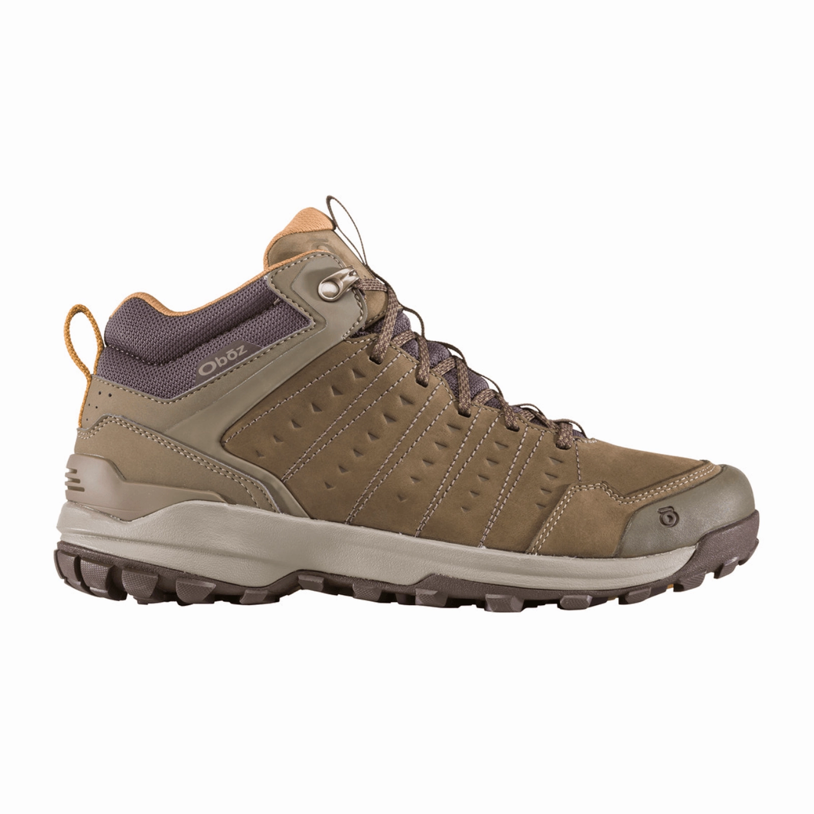 Air Move Oboz Sypes Mid Leather B-DRY Hiking Boot (Men) - Cedar Brown