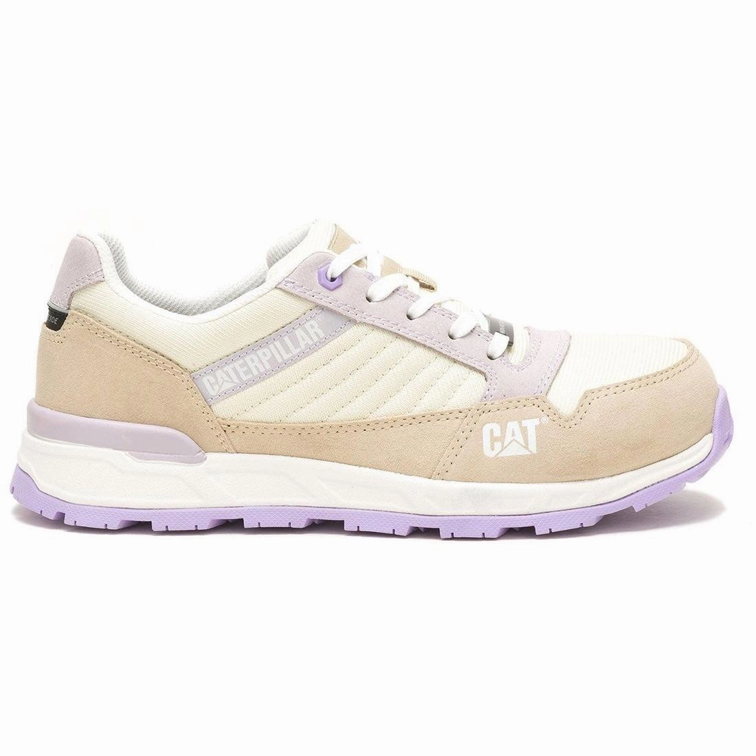 Leading Reflective details Venward Women??s Composite-Toe Work Shoe Tan/Lilac