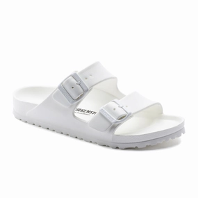 Heel Cup Support Birkenstock Arizona EVA Narrow Slide Sandal (Women) - White