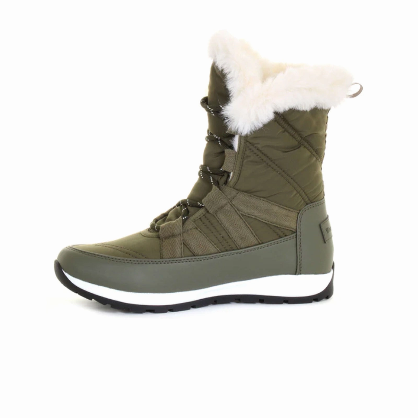 Wanderlust Chery Mid Winter Boot (Women) - Khaki Cowgirl Vibe Thermal Core Mountain Hike