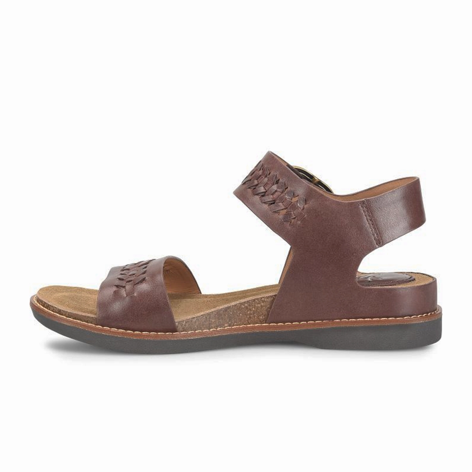 Sofft Bali II Backstrap Sandal (Women) - Cocoa Brown Flex Comfort