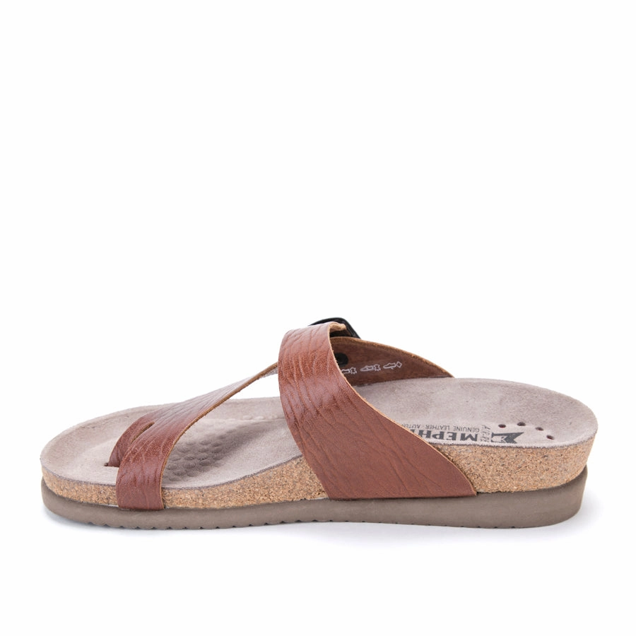 HELEN - TAN GRAIN - LEATHER Multi Density Outsole