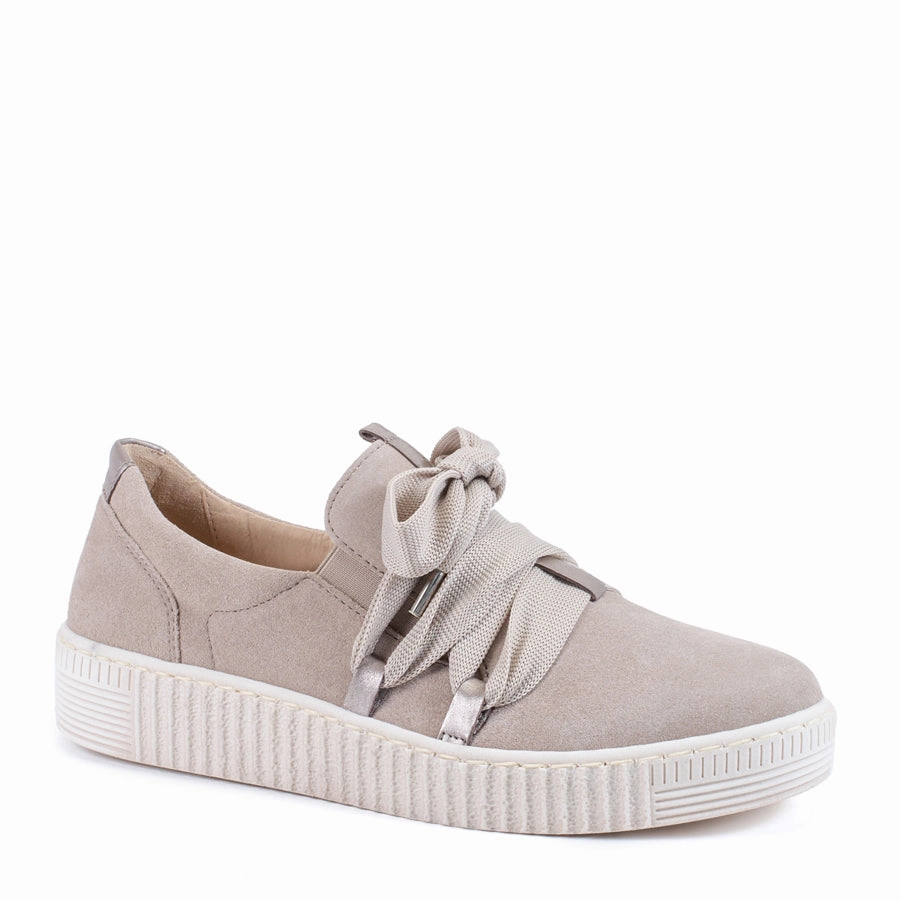 BIG LACE SPORT - BLUSH - LEATHER Dynamic Flex Grooves Lace Lock Technology