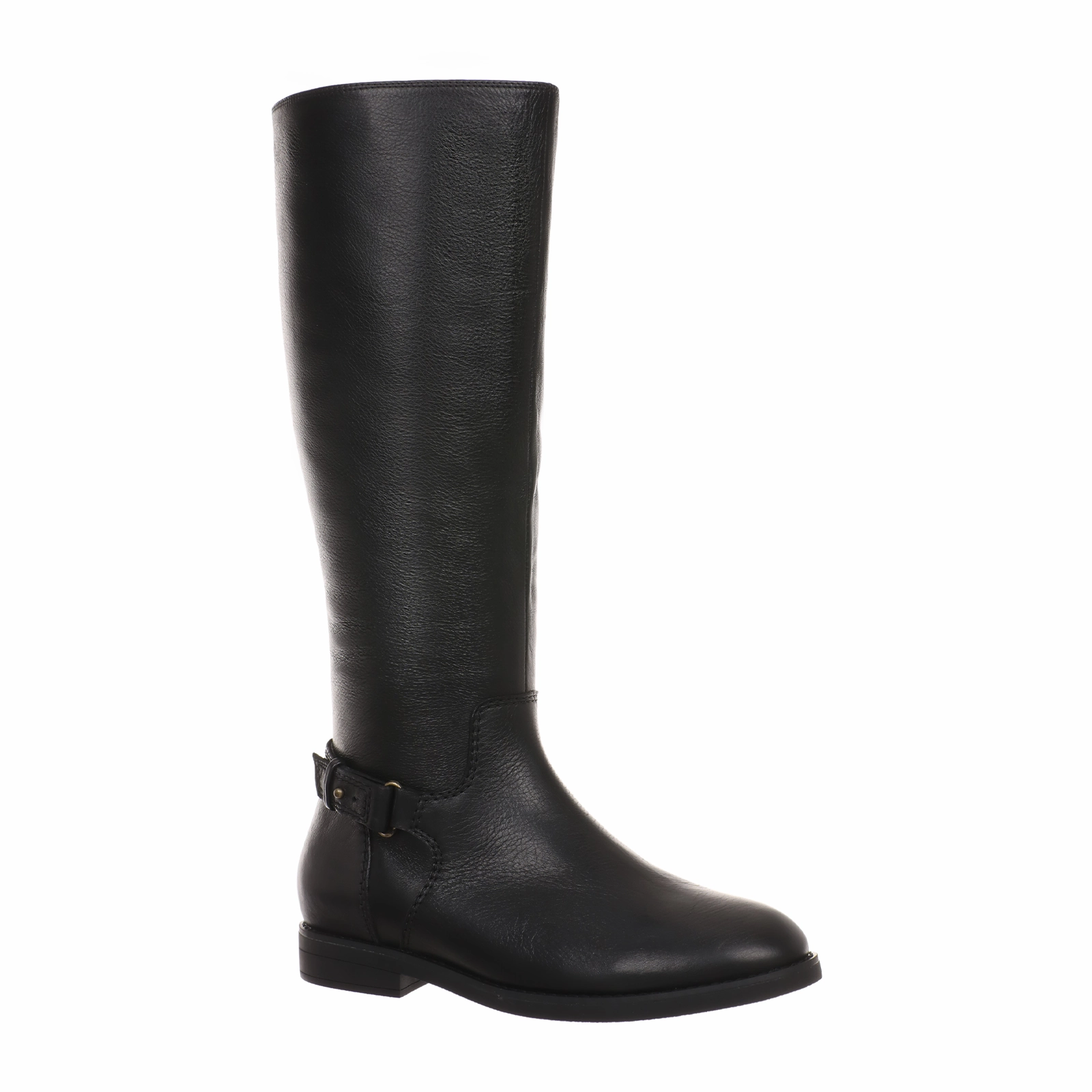 Vionic Rochelle Tall Boot (Women) - Black Leather Silent Step Breathable Mountain Climber