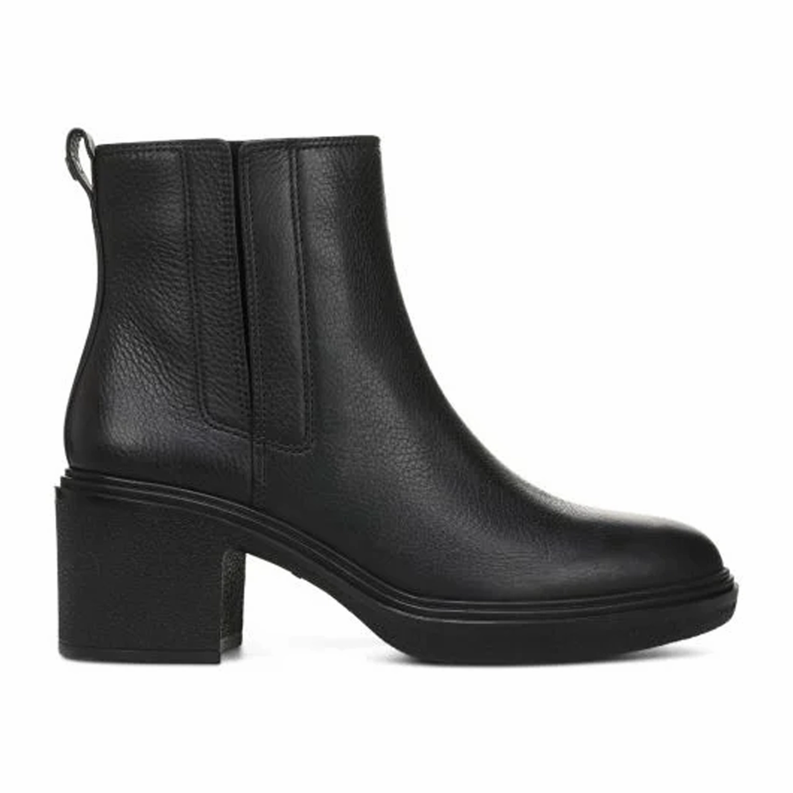 Vionic Savannah Boot (Women) - Black Leather Mud Friendly Thermal Insulation