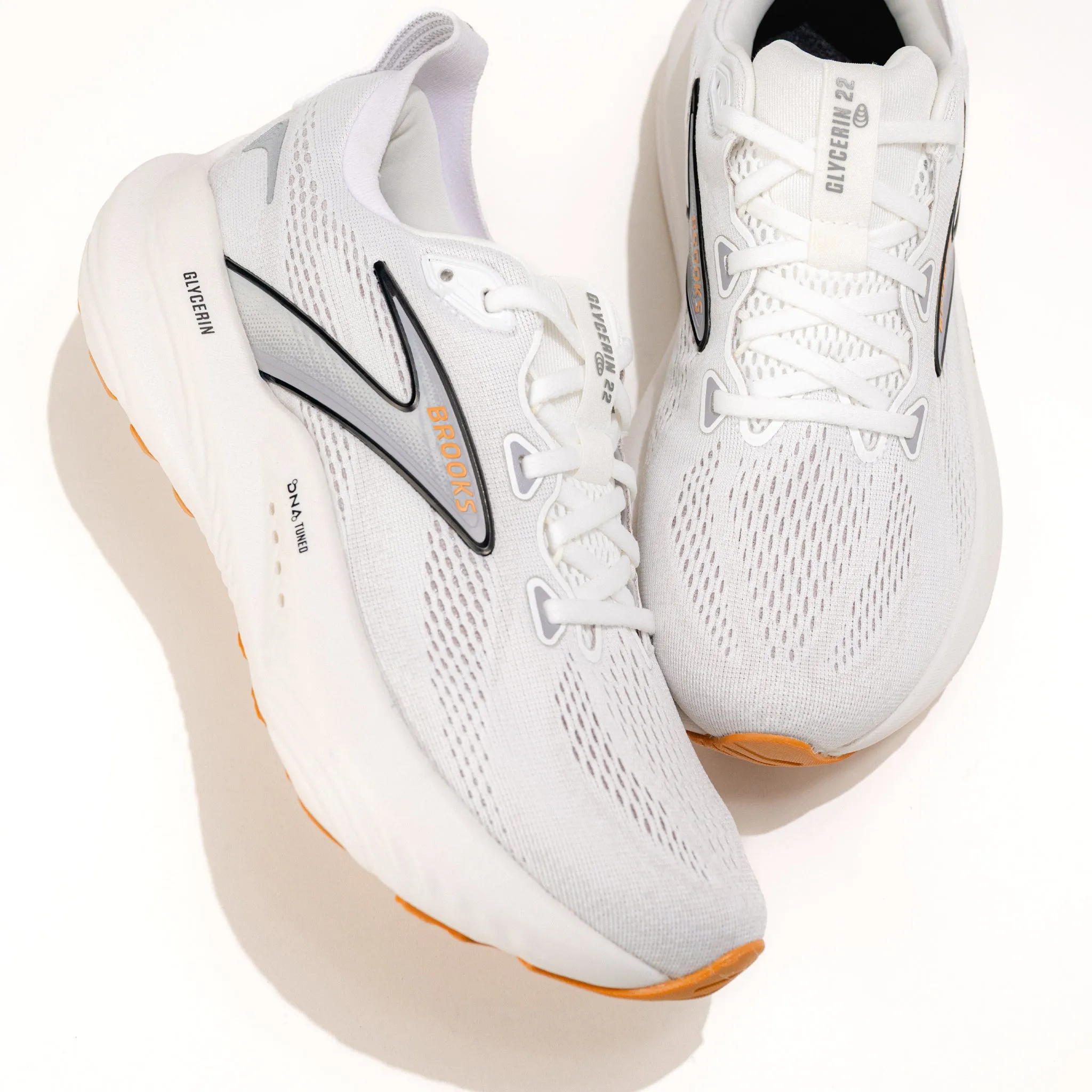 Zero Drop Design zip W-GLYCERIN 22 - WHITE/GREY - MESH