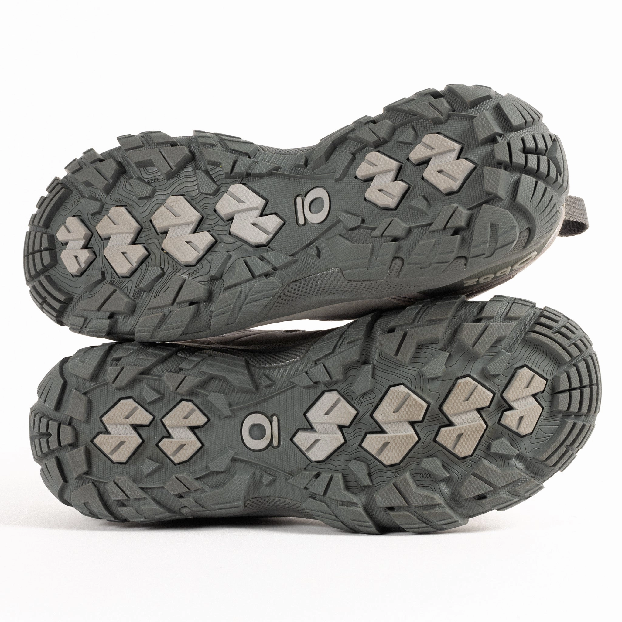 W-SAWTOOTH X LOW - DRIZZLE - NUBUCK Budget Cone Heel