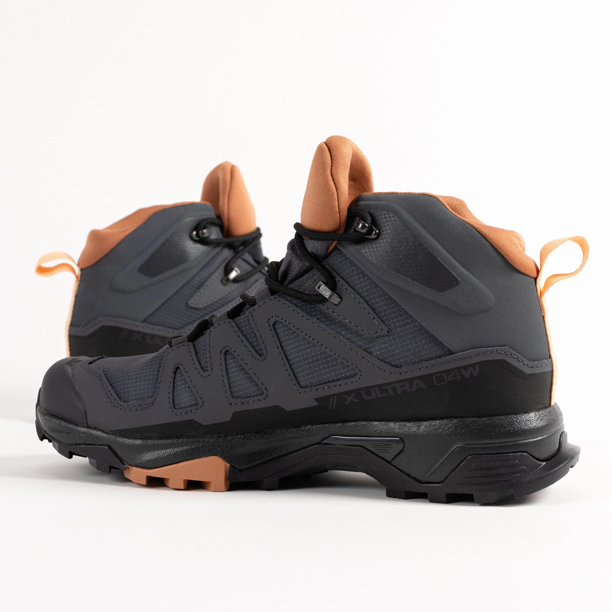 High-top track and field athletes' speed W-X ULTRA 4 MID GTX - EBONY - MESH