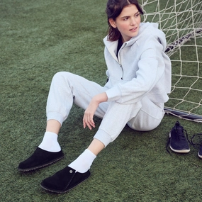 W-ZERMATT 365 - BLACK - SUEDE Flexible stability Seamless Upper Construction