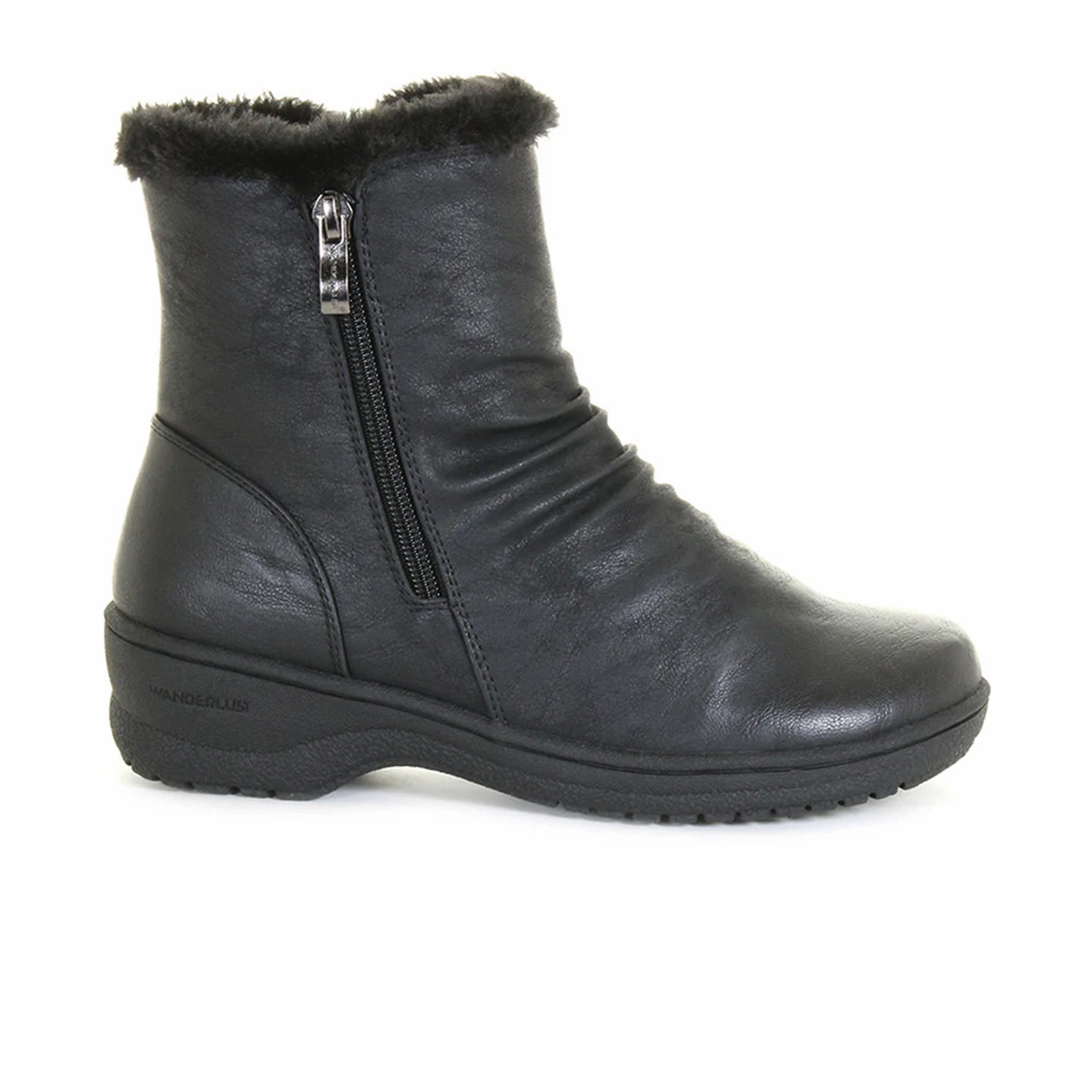 Wanderlust Moncton Mid Winter Boot (Women) - Black Heavy Duty Support Smart Design
