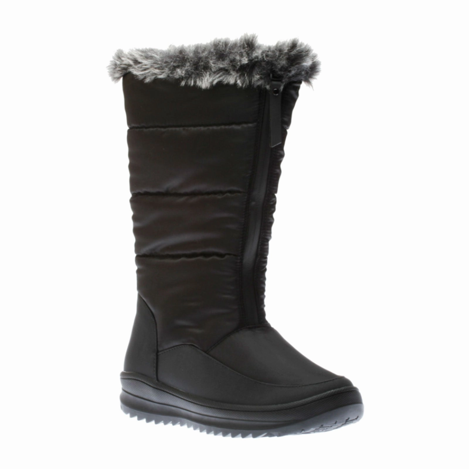 Anti Odor Work Commute Wanderlust Nordic Tall Winter Boot (Women) - Black