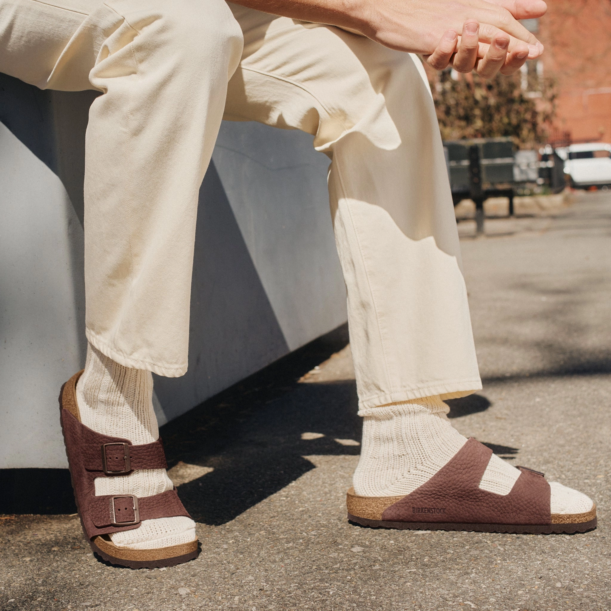 ARIZONA - ROAST - NUBUCK Comfort Cushioning