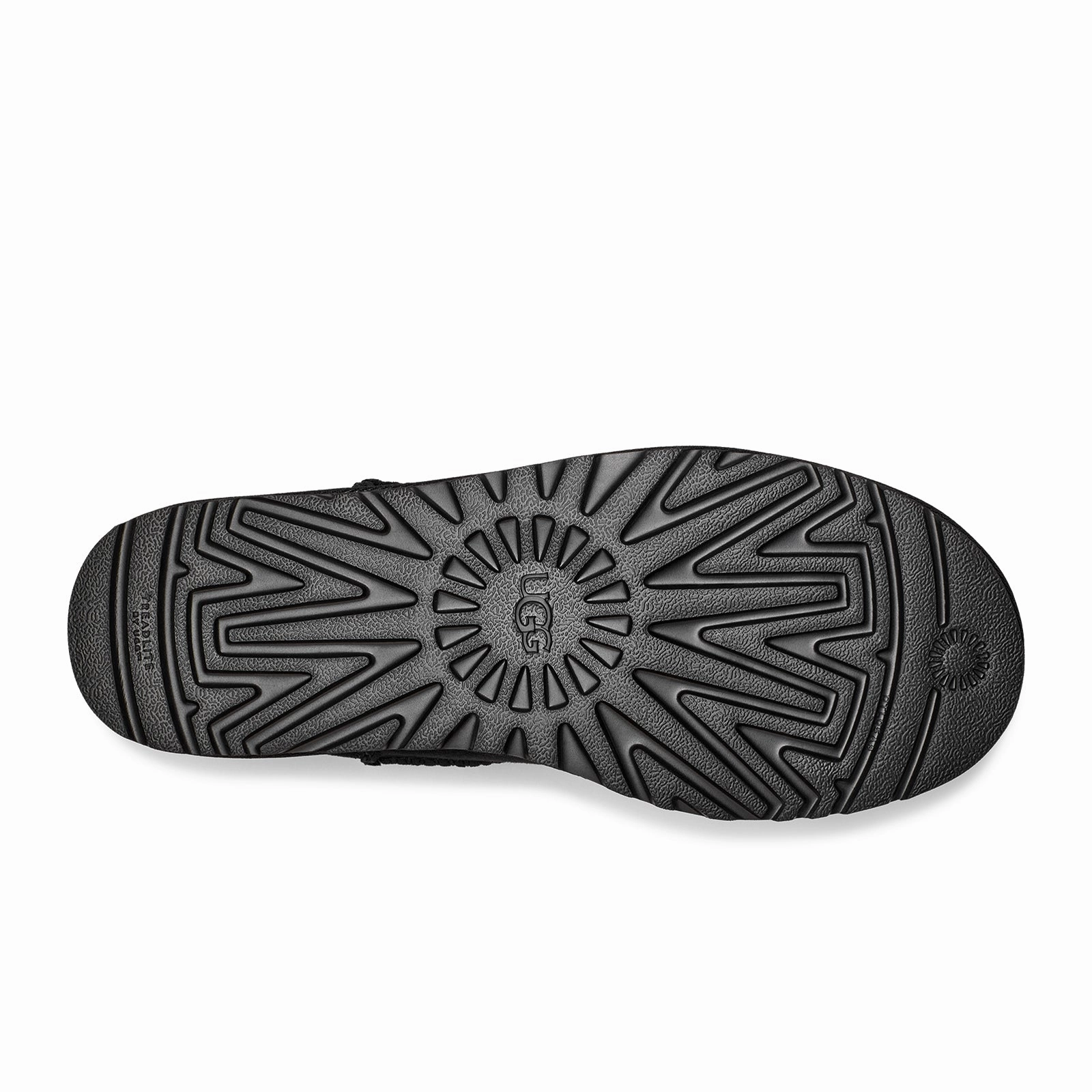 Energy Return Midsole Tread Pattern UGG? Classic Ultra Mini (Men) - Black