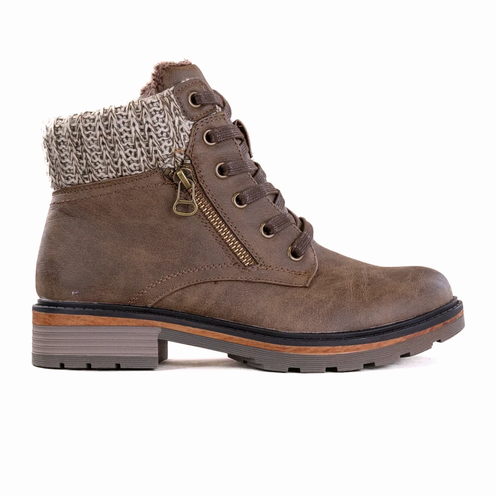 Winter Footwear Stylish Design Wanderlust Amy Ankle Boot (Women) - Dark Tan