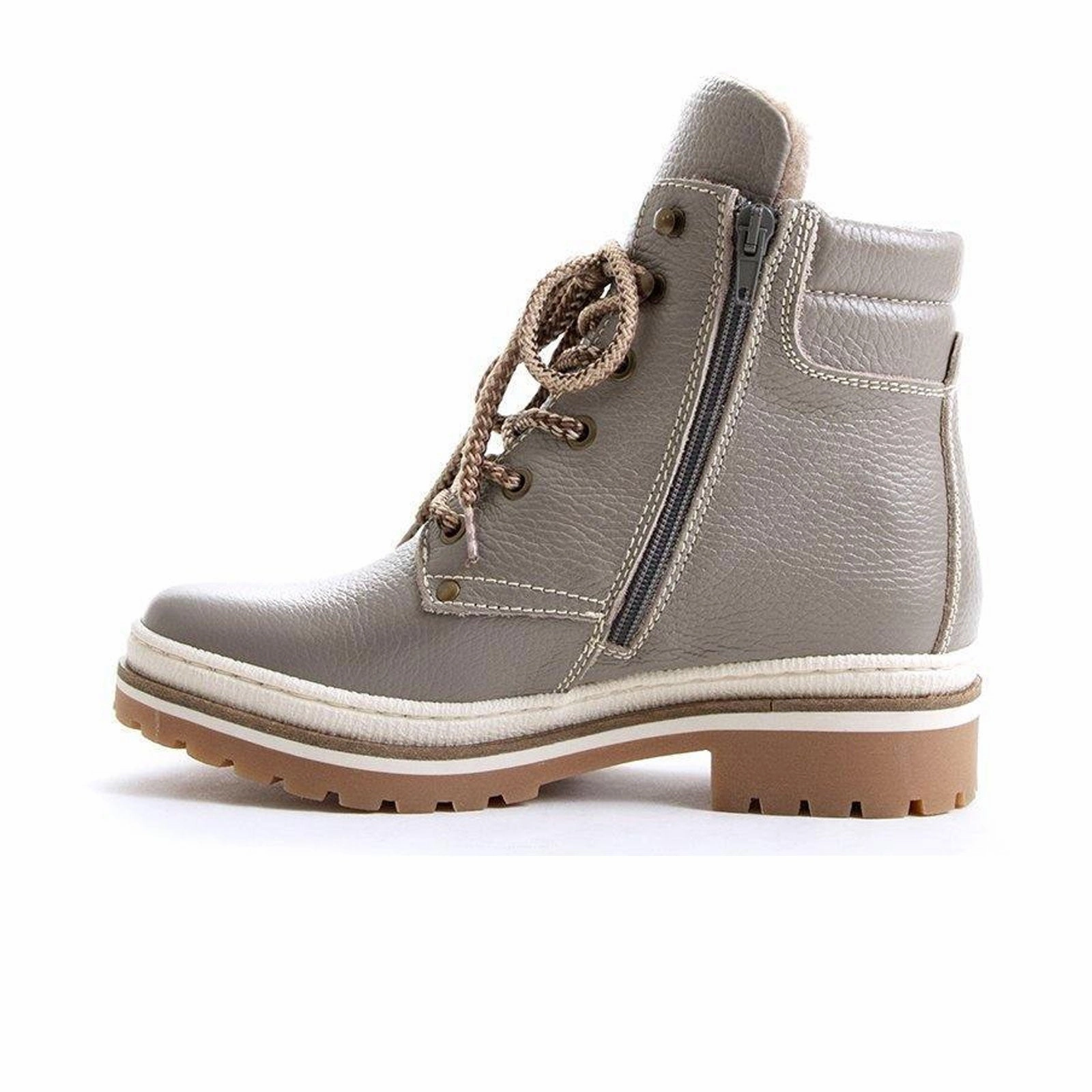 Classic Color Rugged Look Bulle Leoa 20D100M Ankle Boot (Women) - Taupe