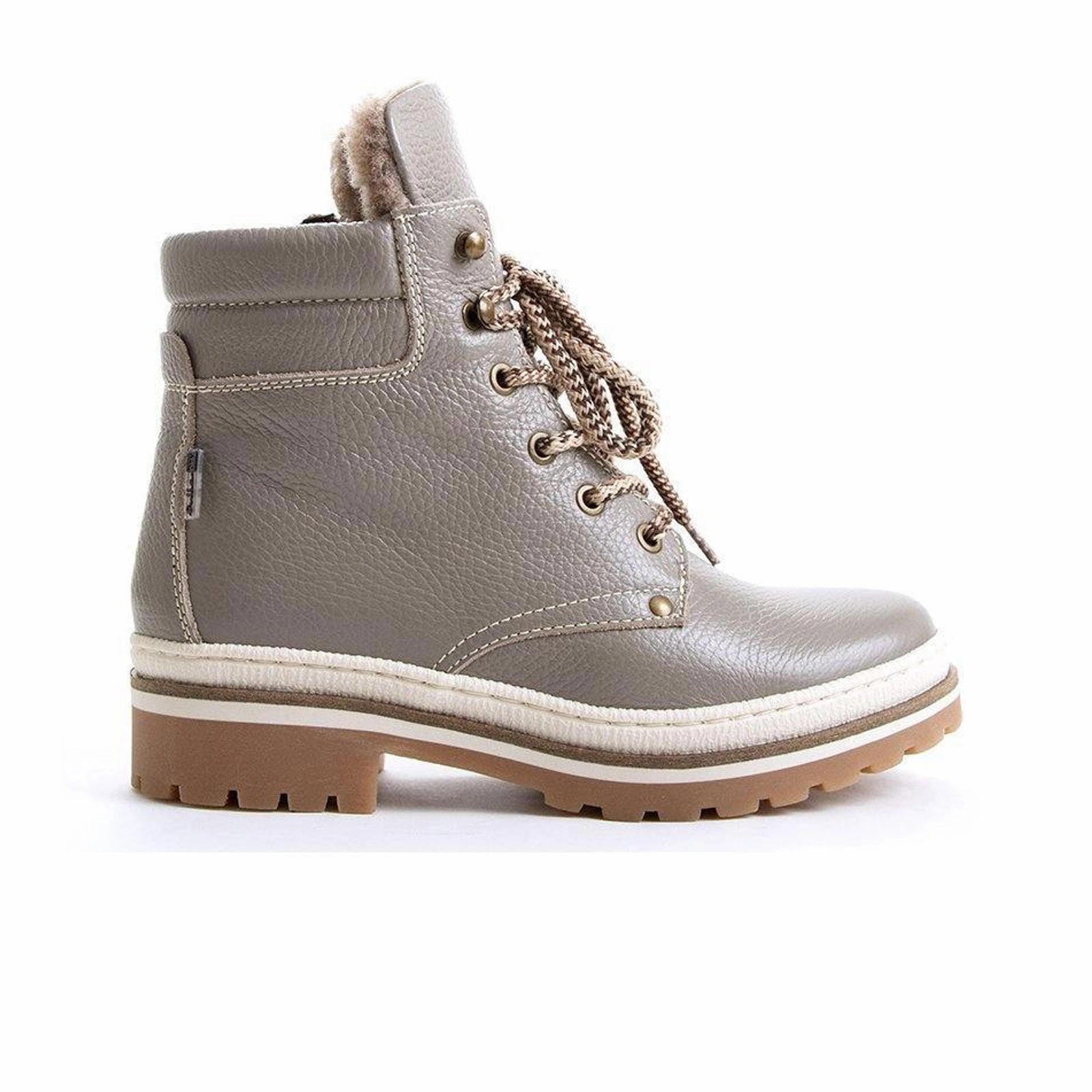 Bulle Leoa 20D100M Ankle Boot (Women) - Taupe Korean Trend Anti Odor Snowy Path