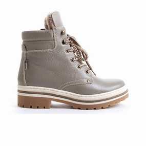 Bulle Leoa 20D100M Ankle Boot (Women) - Taupe Korean Trend Anti Odor Snowy Path
