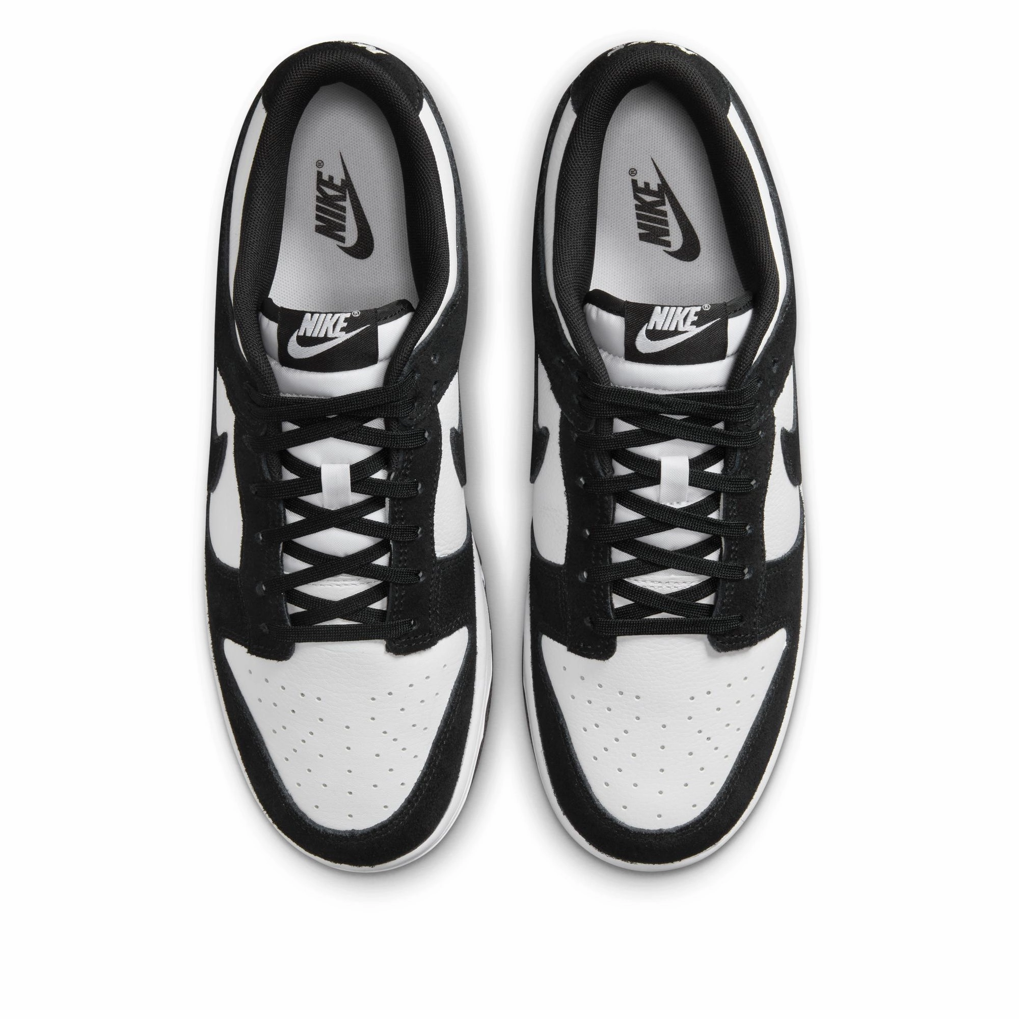 Supportive Fit orthopedic Nike Dunk Low Retro SE 'Suede Panda' - White/Black