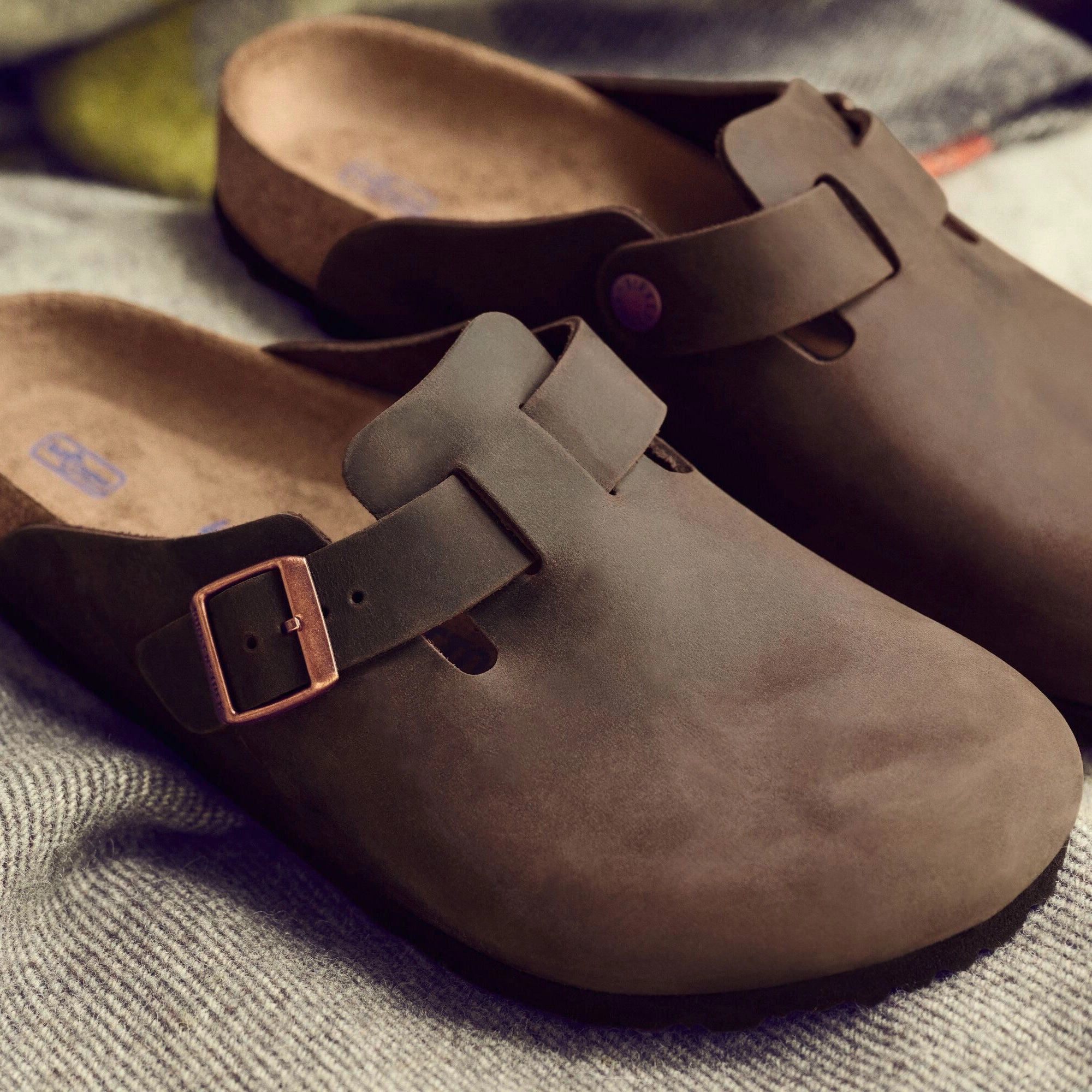 BOSTON SOFT CLOG - HABANA - OIL LEATHER Comfort Tuned