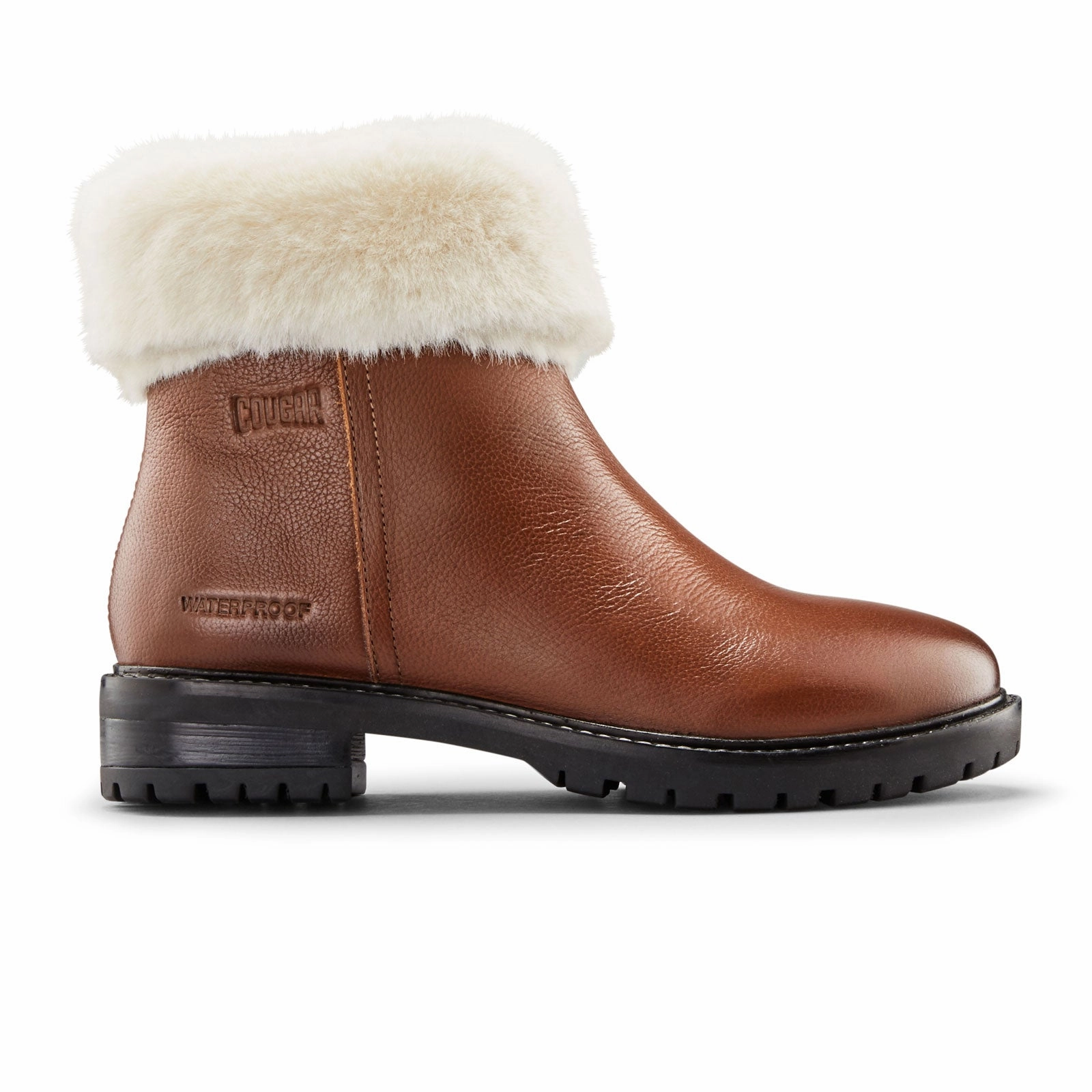 Long-Distance Walk Cougar Kendal Winter Ankle Boot (Women) - Cognac Leather